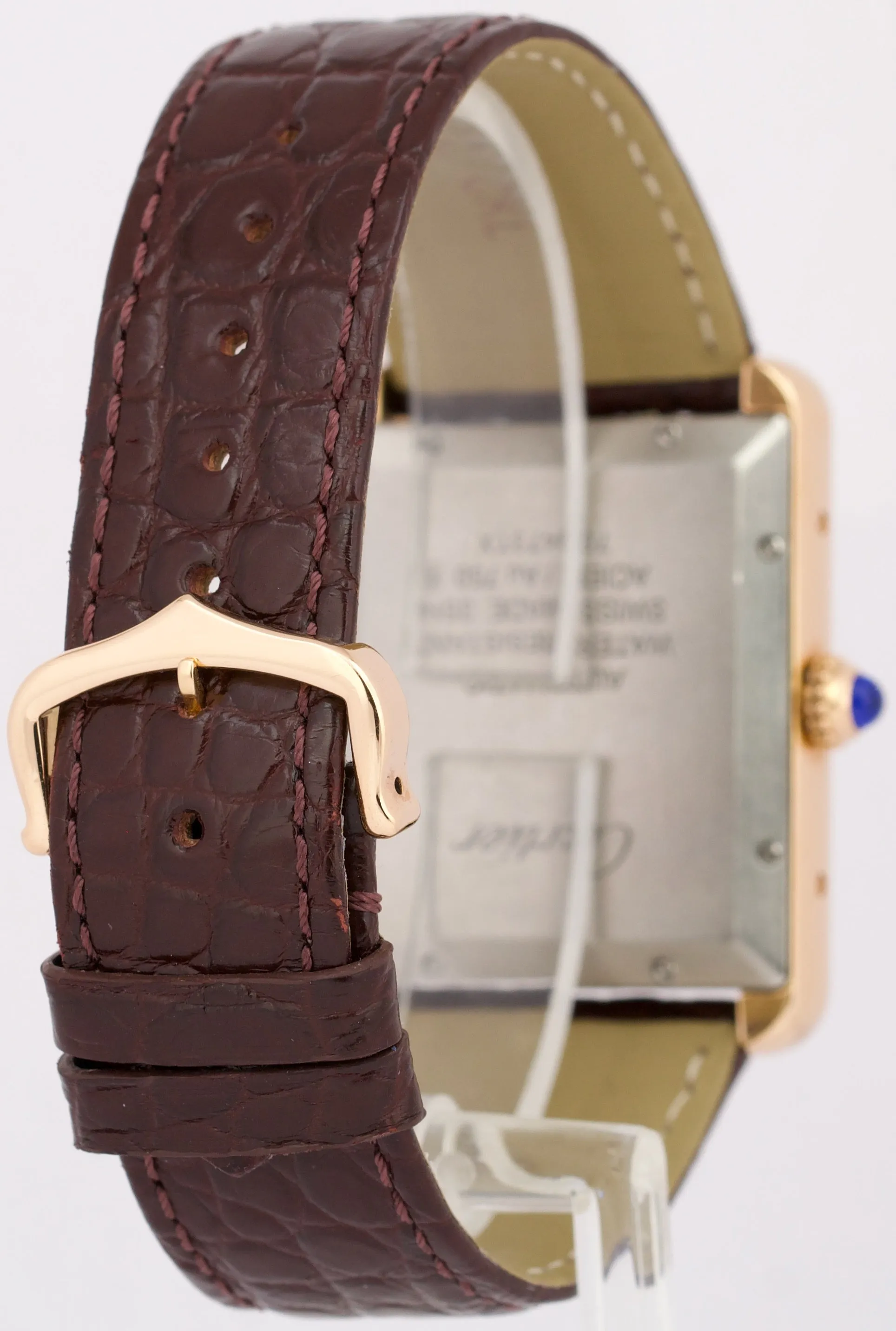 MINT 2022 PAPERS Cartier Tank Solo 18K Rose Gold 31mm x 40.8mm 3514 W5200026 BOX