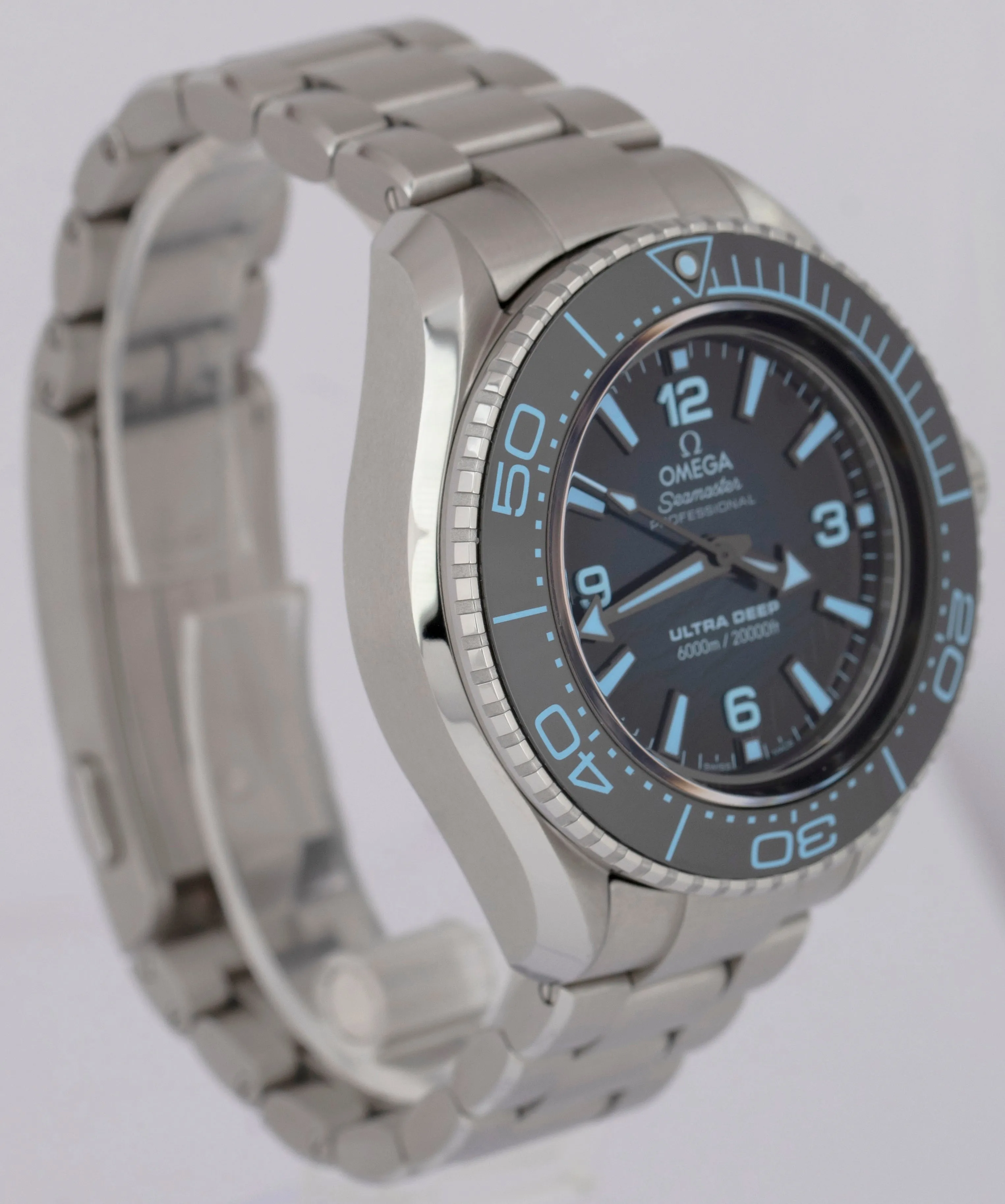 MINT 2024 PAPERS Omega Seamaster 6000M UltraDeep 215.30.46.21.03.002 45.5mm BOX