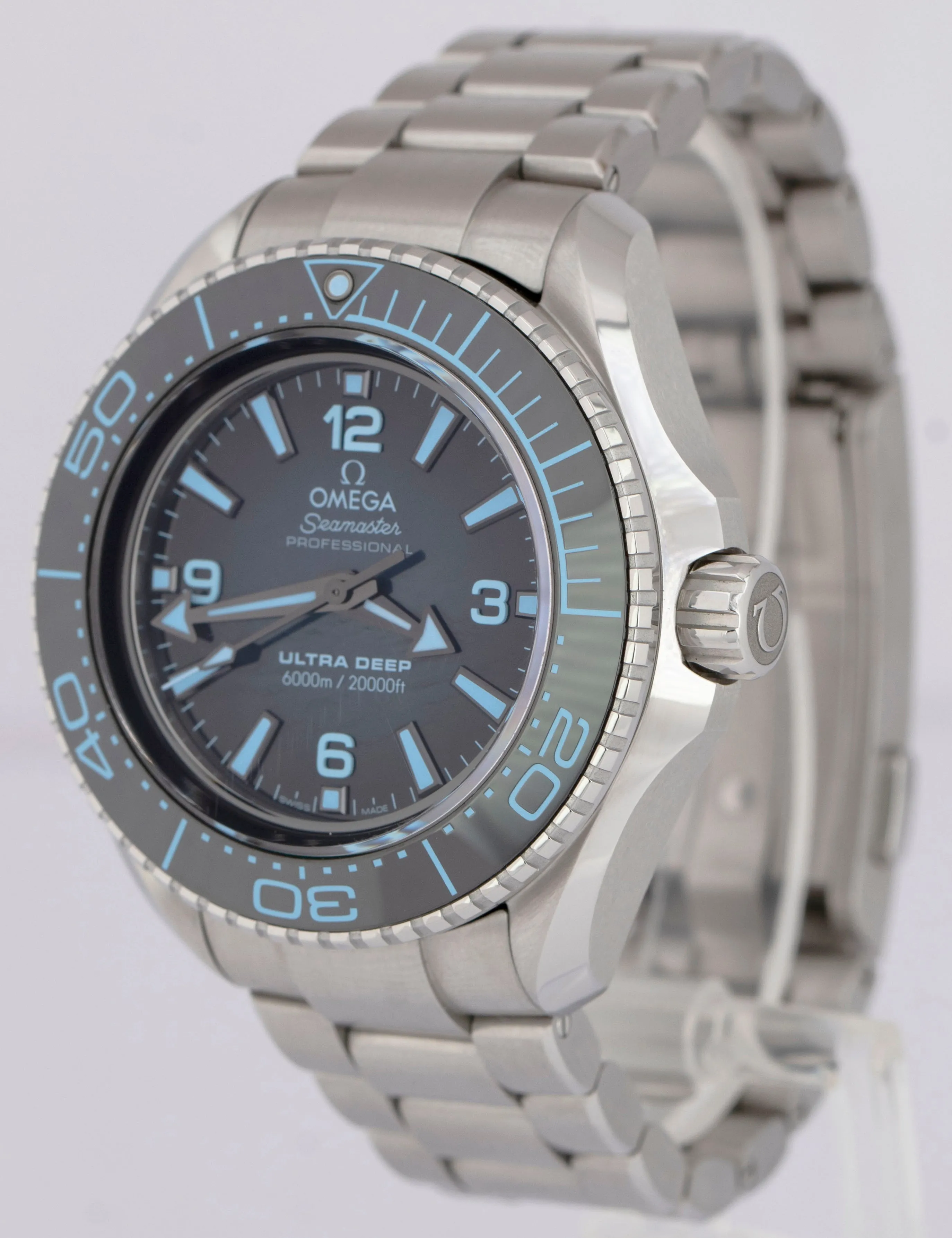 MINT 2024 PAPERS Omega Seamaster 6000M UltraDeep 215.30.46.21.03.002 45.5mm BOX