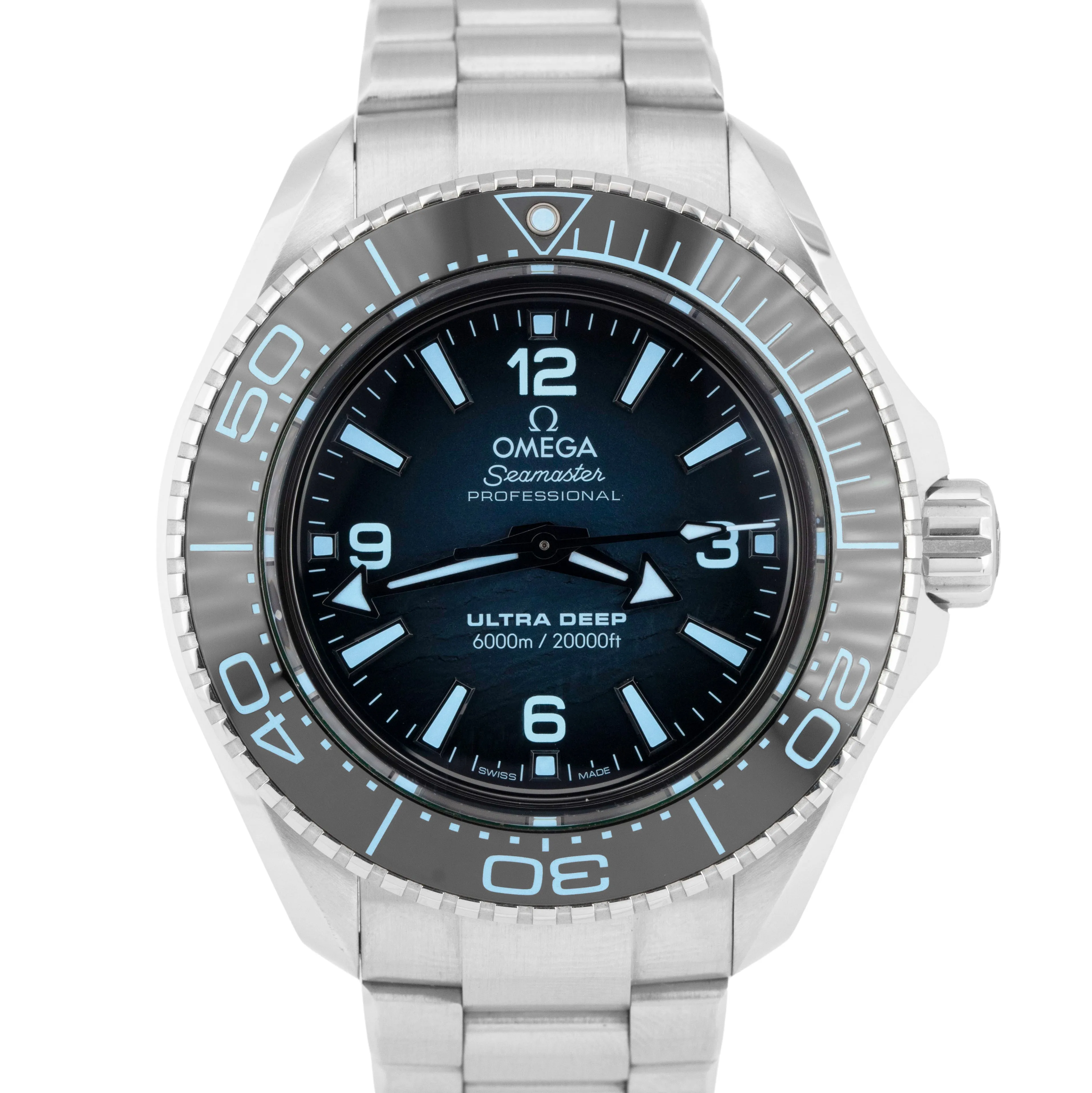 MINT 2024 PAPERS Omega Seamaster 6000M UltraDeep 215.30.46.21.03.002 45.5mm BOX