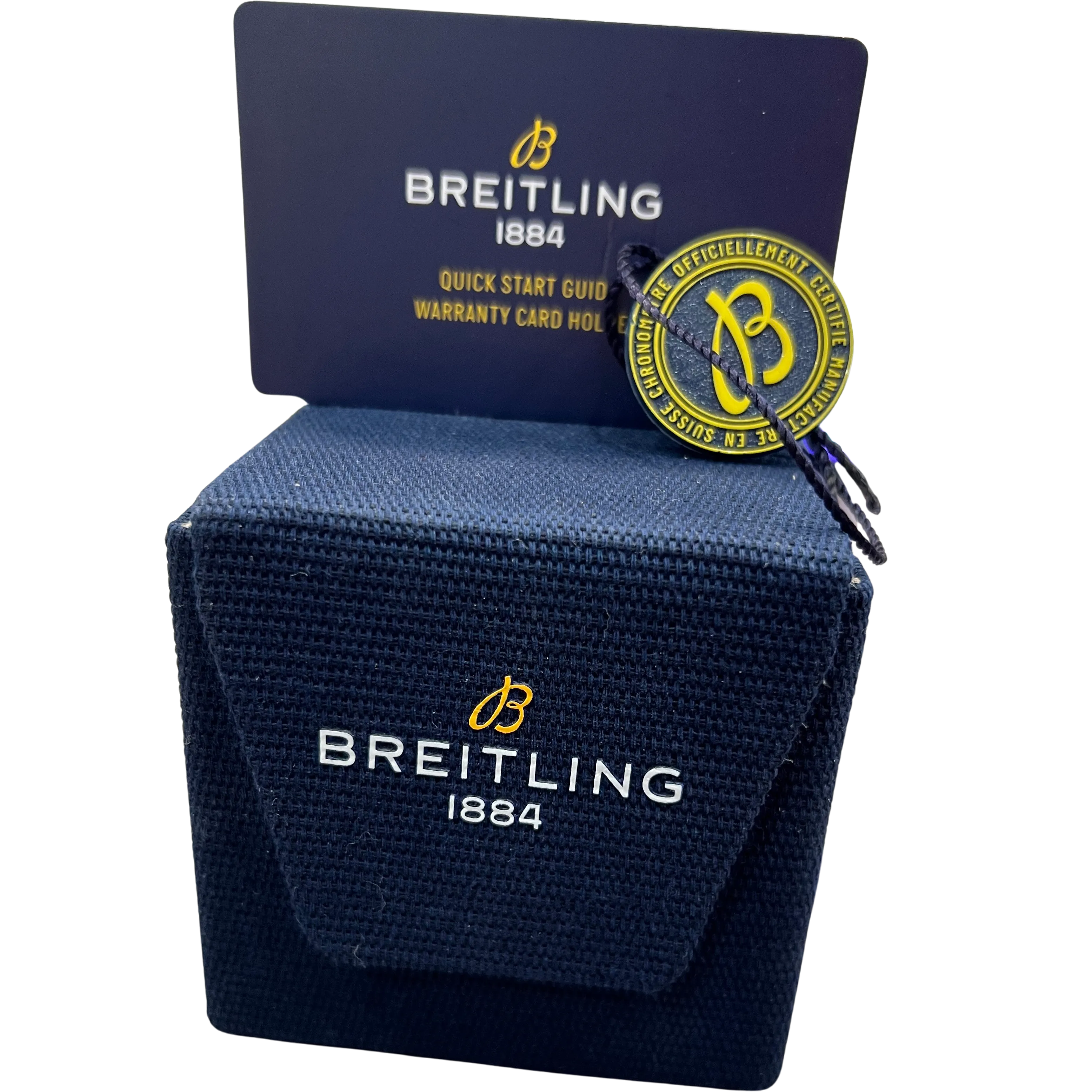 MINT Breitling SuperOcean 46mm BLUE Rubber Steel Automatic Watch A17378 BOX