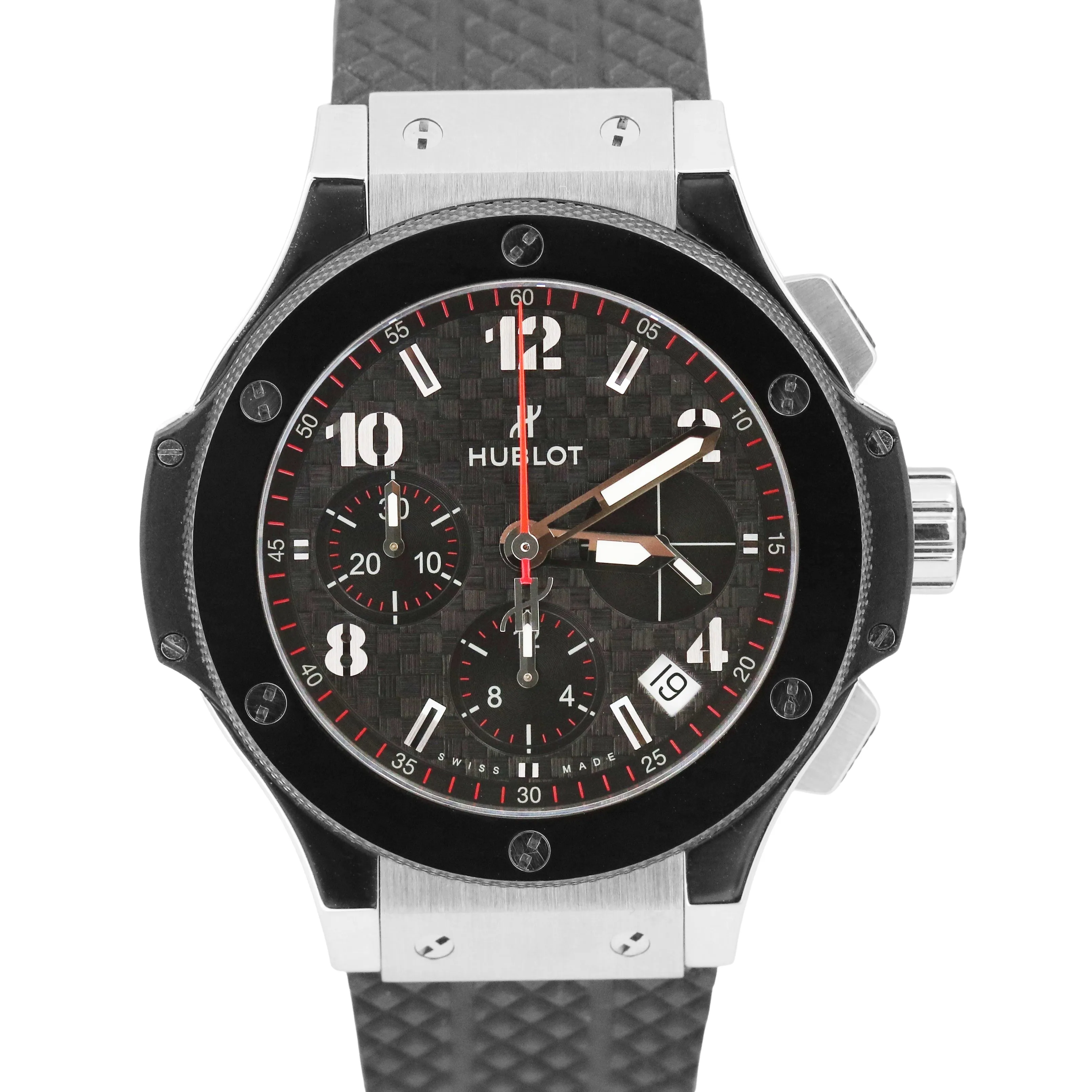 MINT Hublot Big Bang Black Original 341.SB.131.RX Black Steel Ceramic 41mm Watch