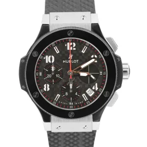 MINT Hublot Big Bang Black Original 341.SB.131.RX Black Steel Ceramic 41mm Watch