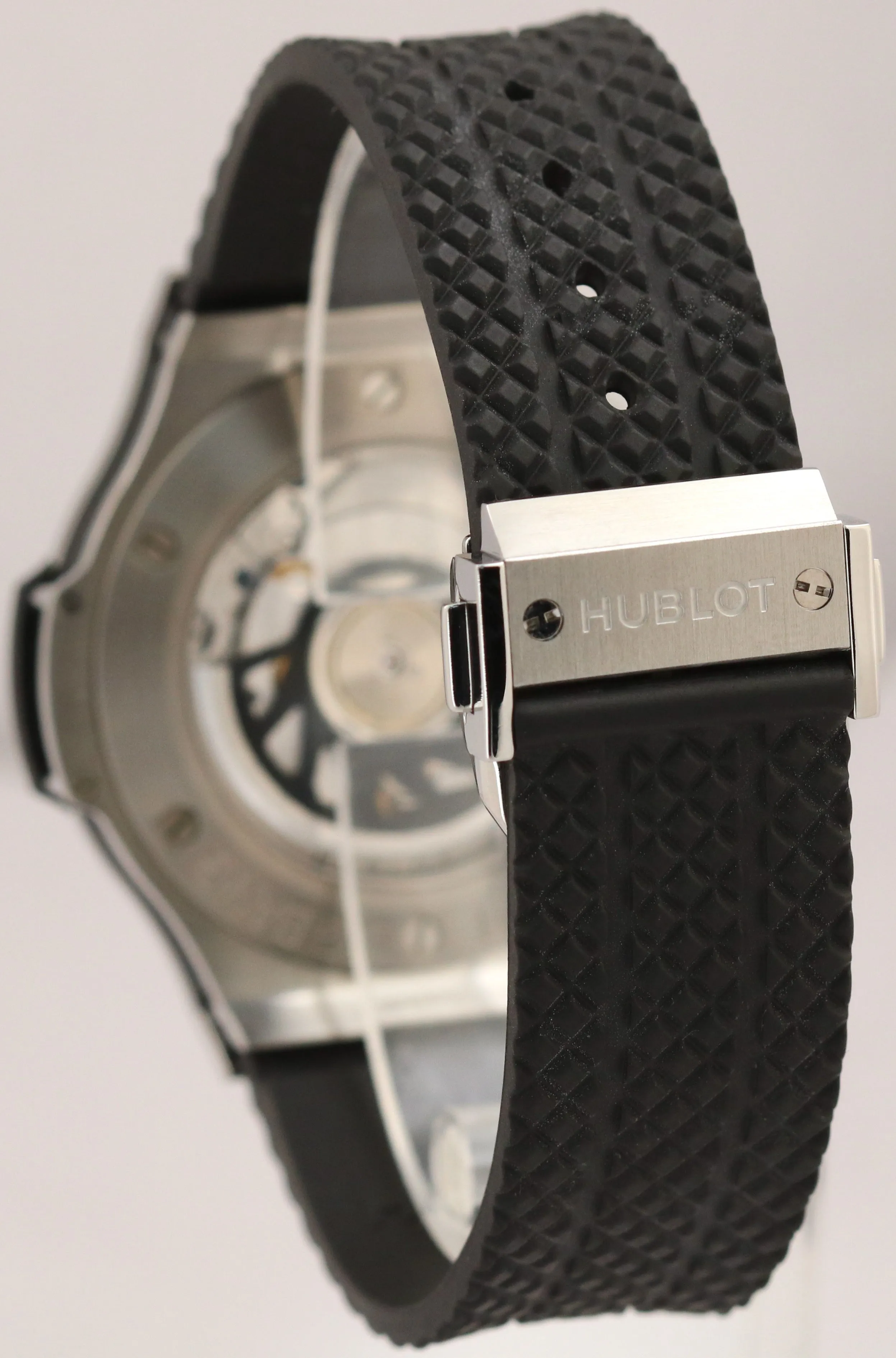 MINT Hublot Big Bang Black Original 341.SB.131.RX Black Steel Ceramic 41mm Watch