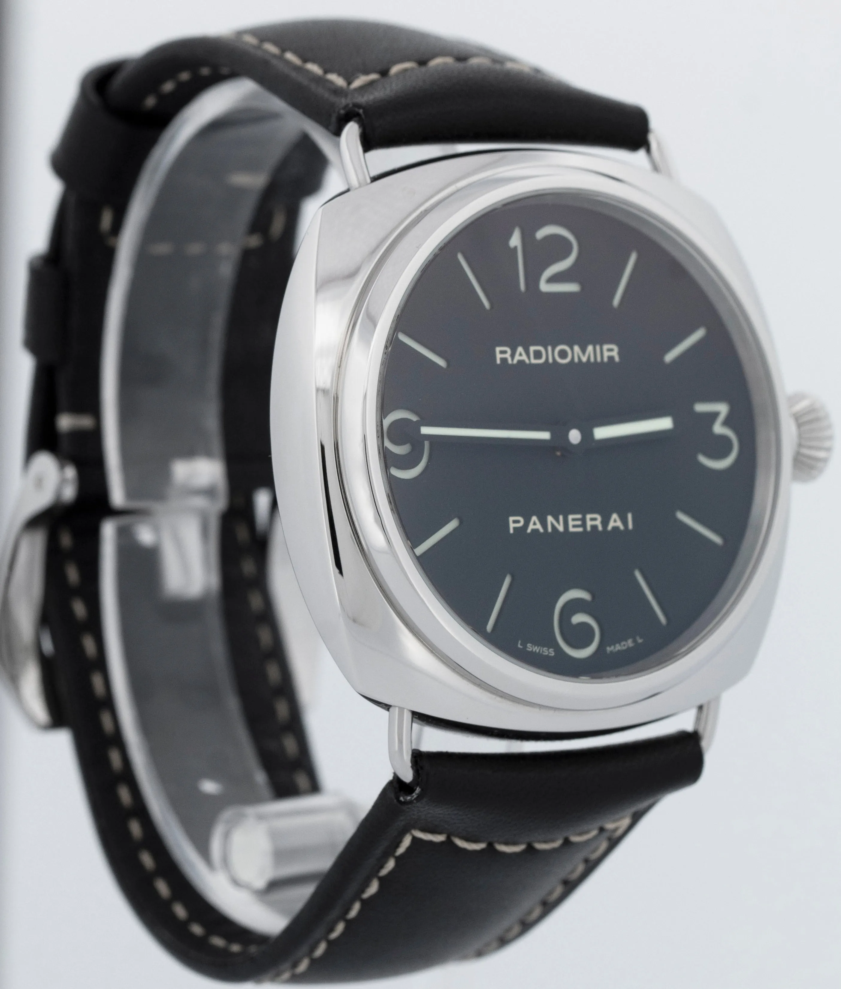 MINT Panerai Radiomir PAM00210 Stainless Steel Manual 45mm Watch PAM 210 BOX
