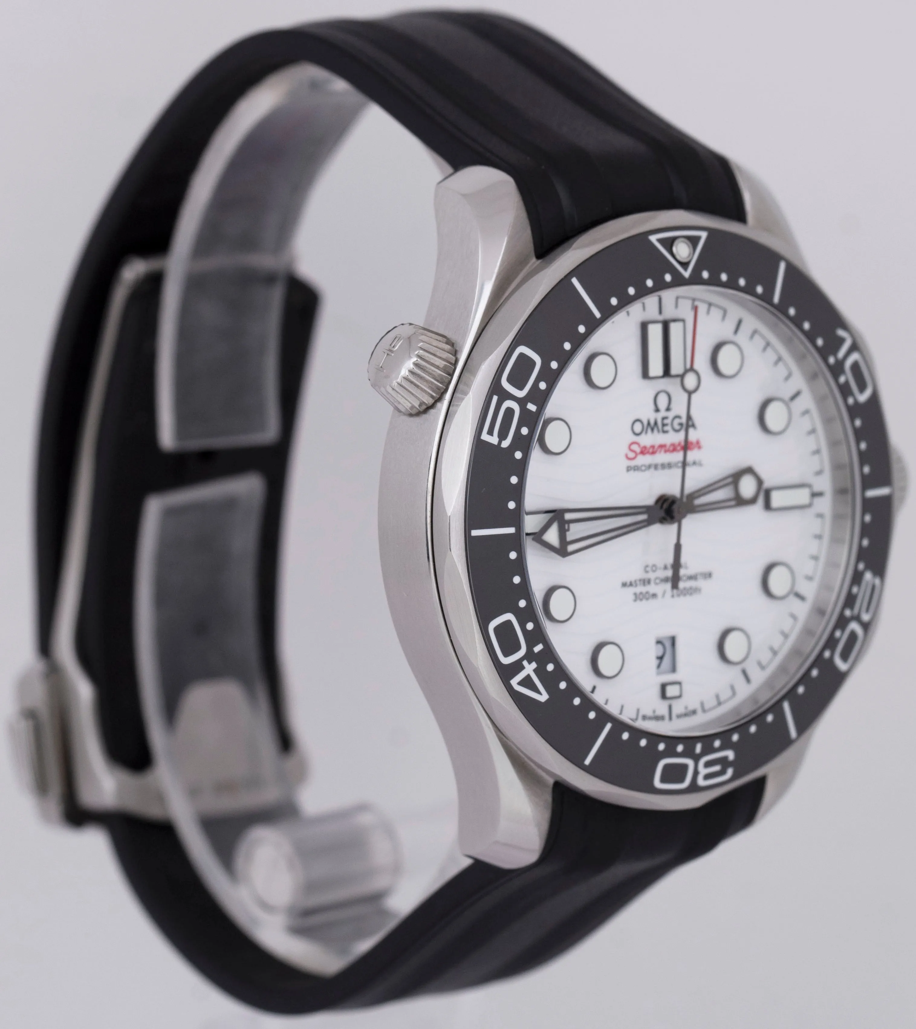 MINT PAPERS Omega Seamaster Diver 300M 42mm WHITE Watch 210.30.42.20.04.001 BOX