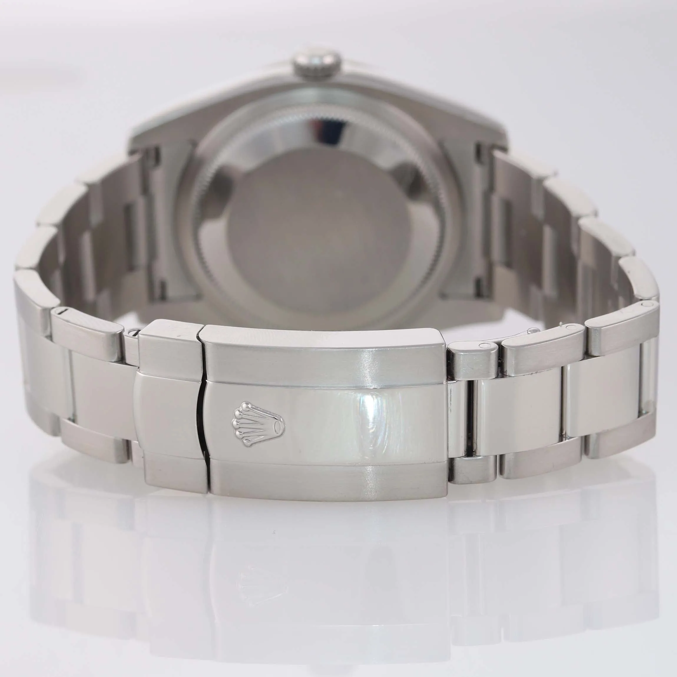 MINT PAPERS Rolex DateJust 116264 Turn-O-Graph White Thunderbird Steel 18k Watch