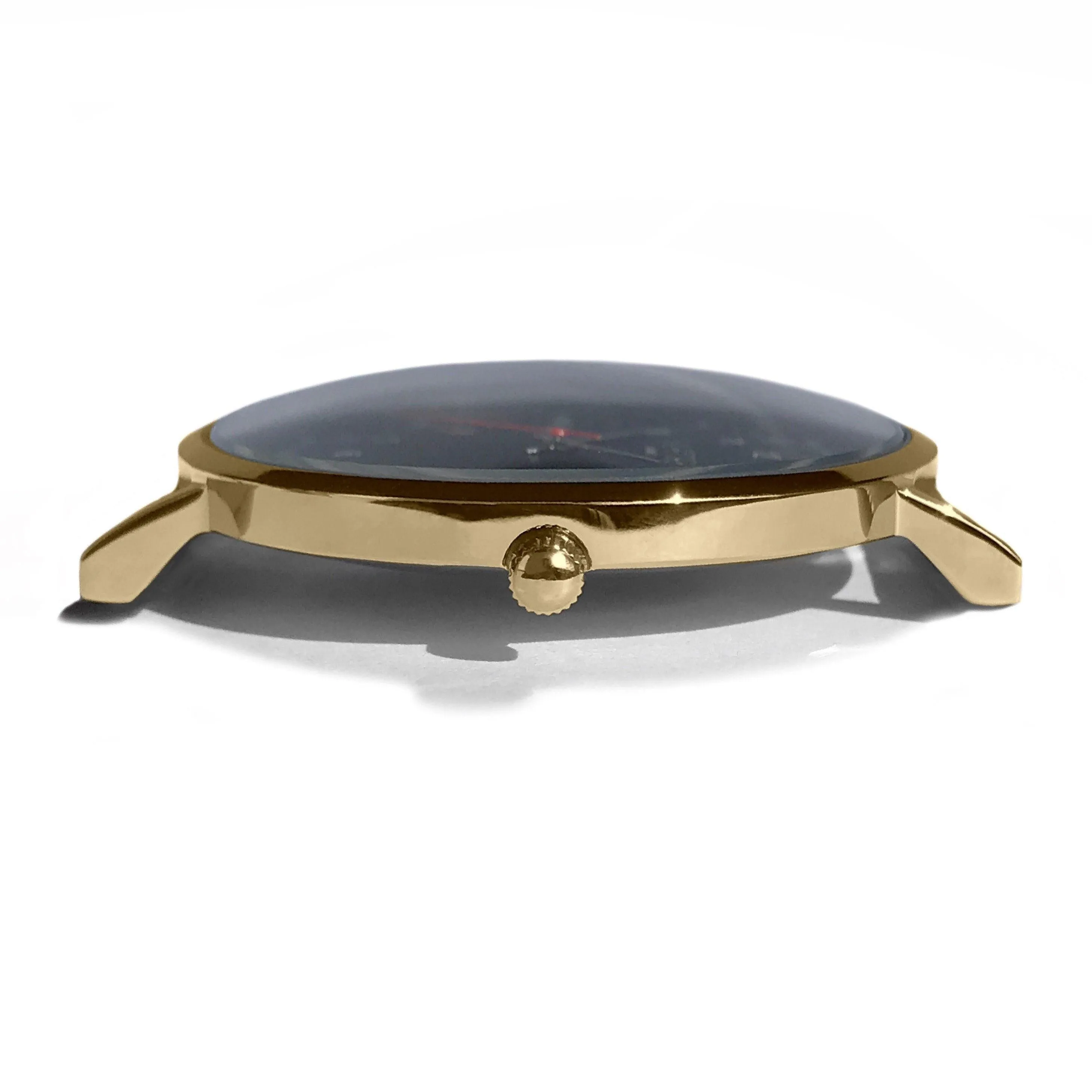 Moderna Vegan Tweed Watch Gold, Black & Camel