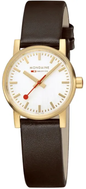 Mondaine Evo2 Brown Vegan Grape Leather Watch