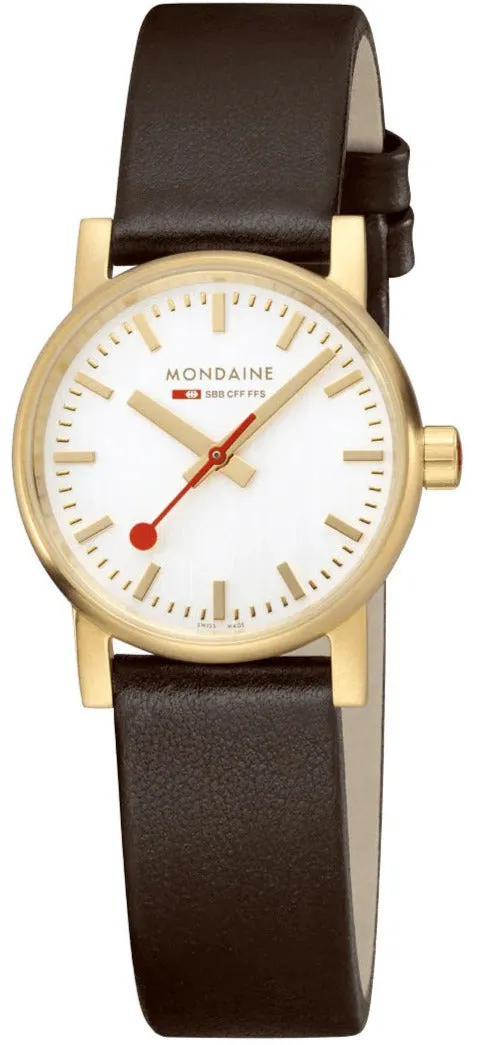 Mondaine Evo2 Brown Vegan Grape Leather Watch