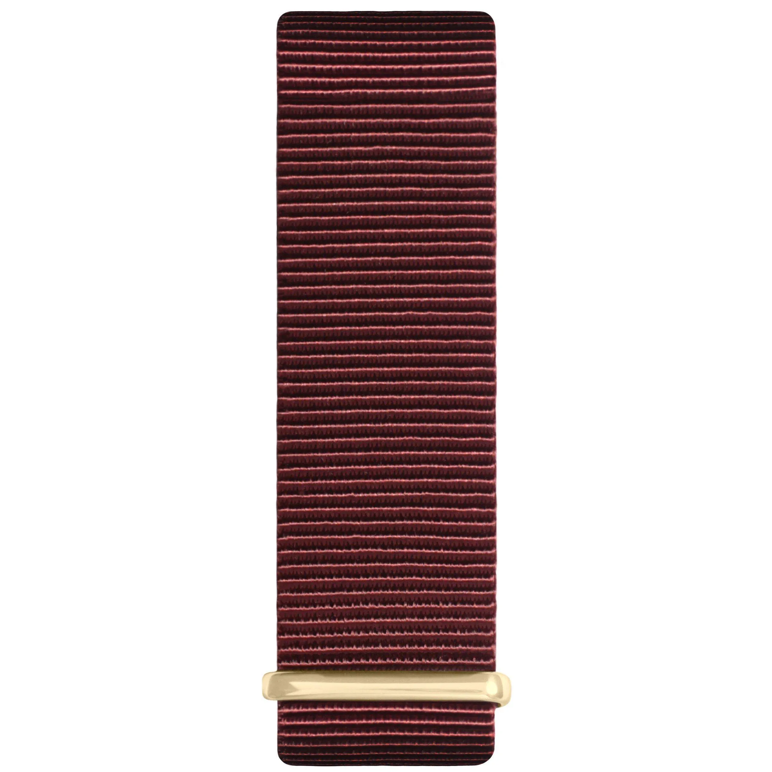 Nato Watch Strap- Maroon & Gold