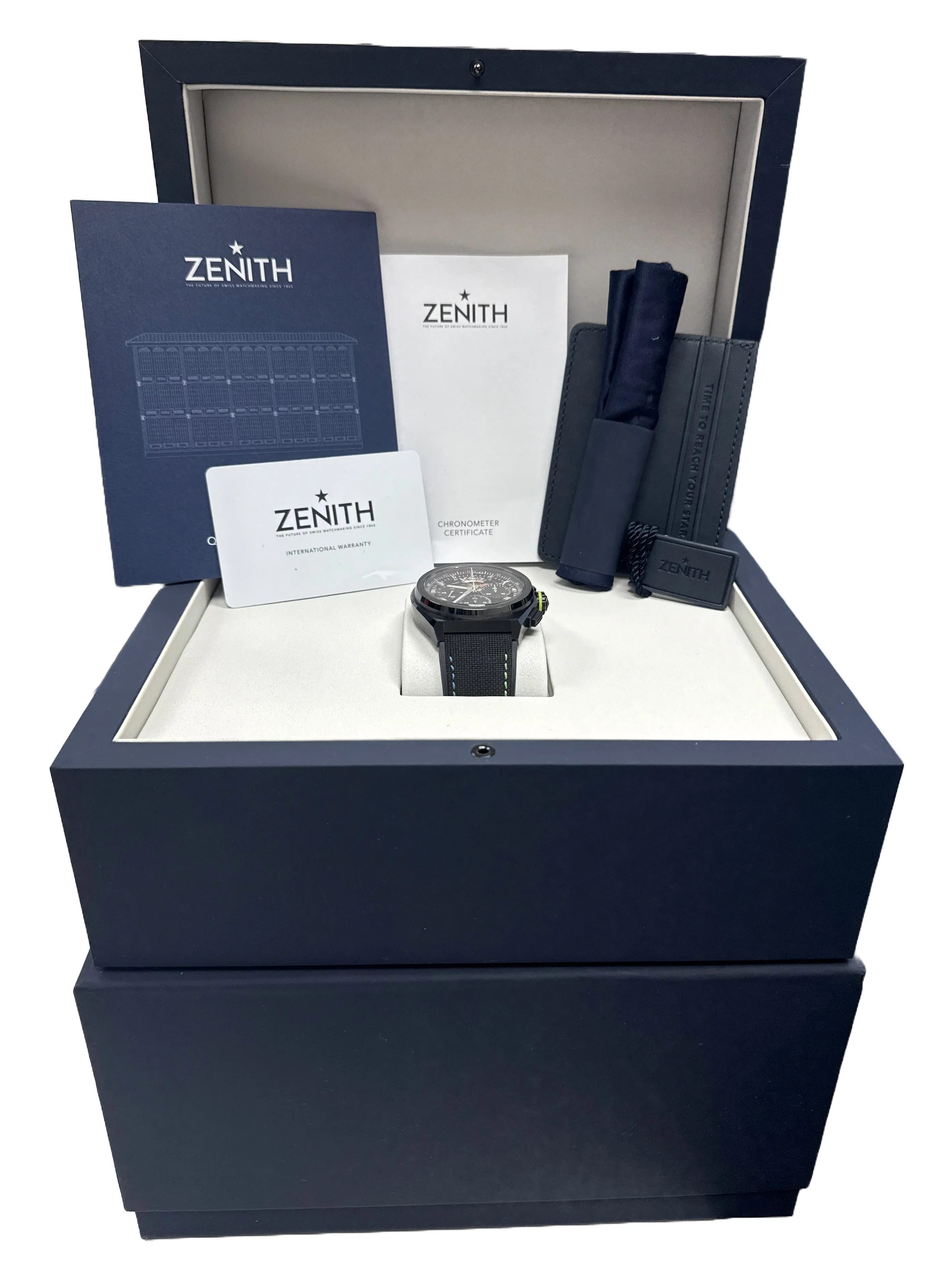 NEW 2024 PAPERS Zenith Defy El Primero CHROMA Rainbow 49.9013.9004/21.R952 BOX