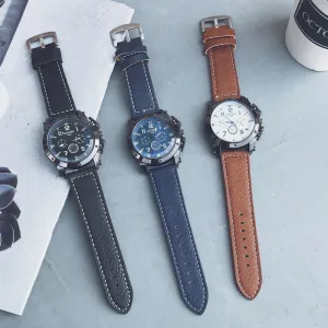 New Men's Watches - Large Dial Fashion