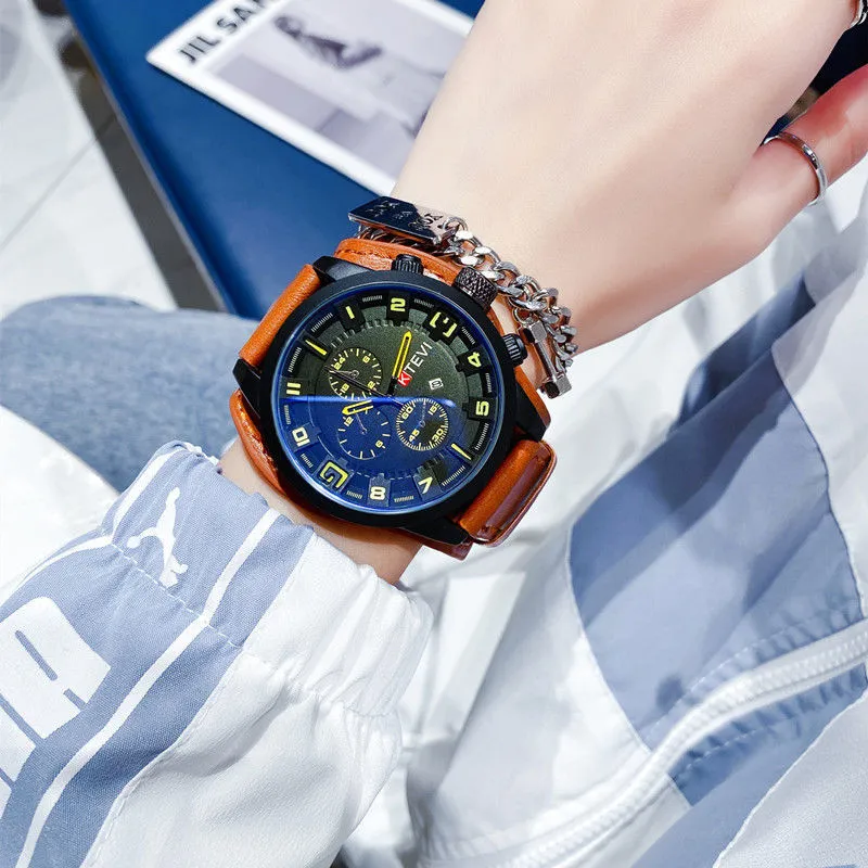 New Men's Watches - Large Dial Fashion