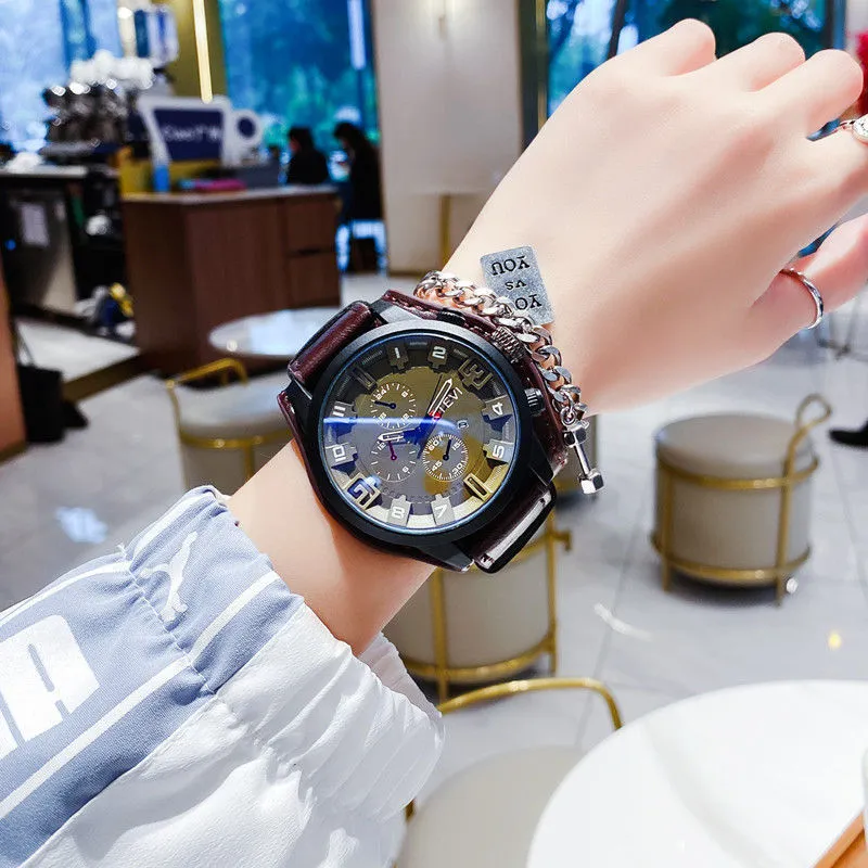 New Men's Watches - Large Dial Fashion