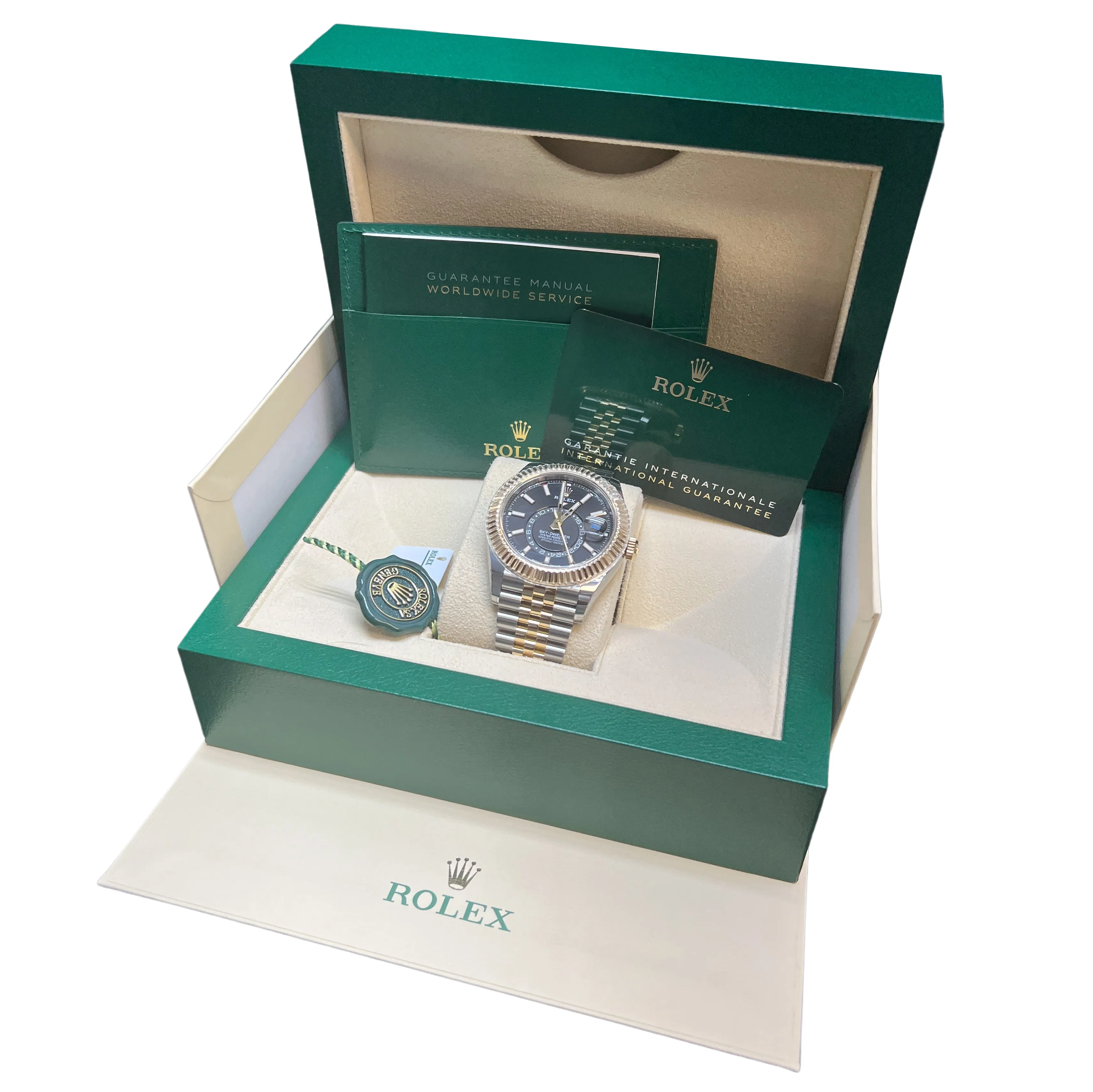 NEW REFERENCE 2023 Rolex Sky-Dweller BLACK Yellow Gold Steel Jubilee 336933 B P