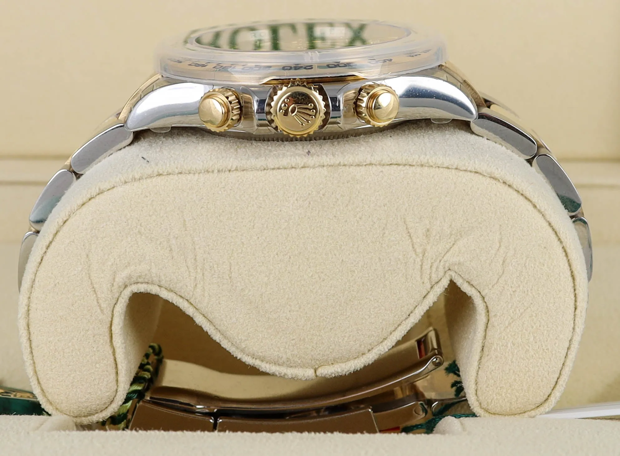 NEW STICKERED 2021 Rolex Daytona 116503 Diamond Black 18K Yellow Gold Two-Tone