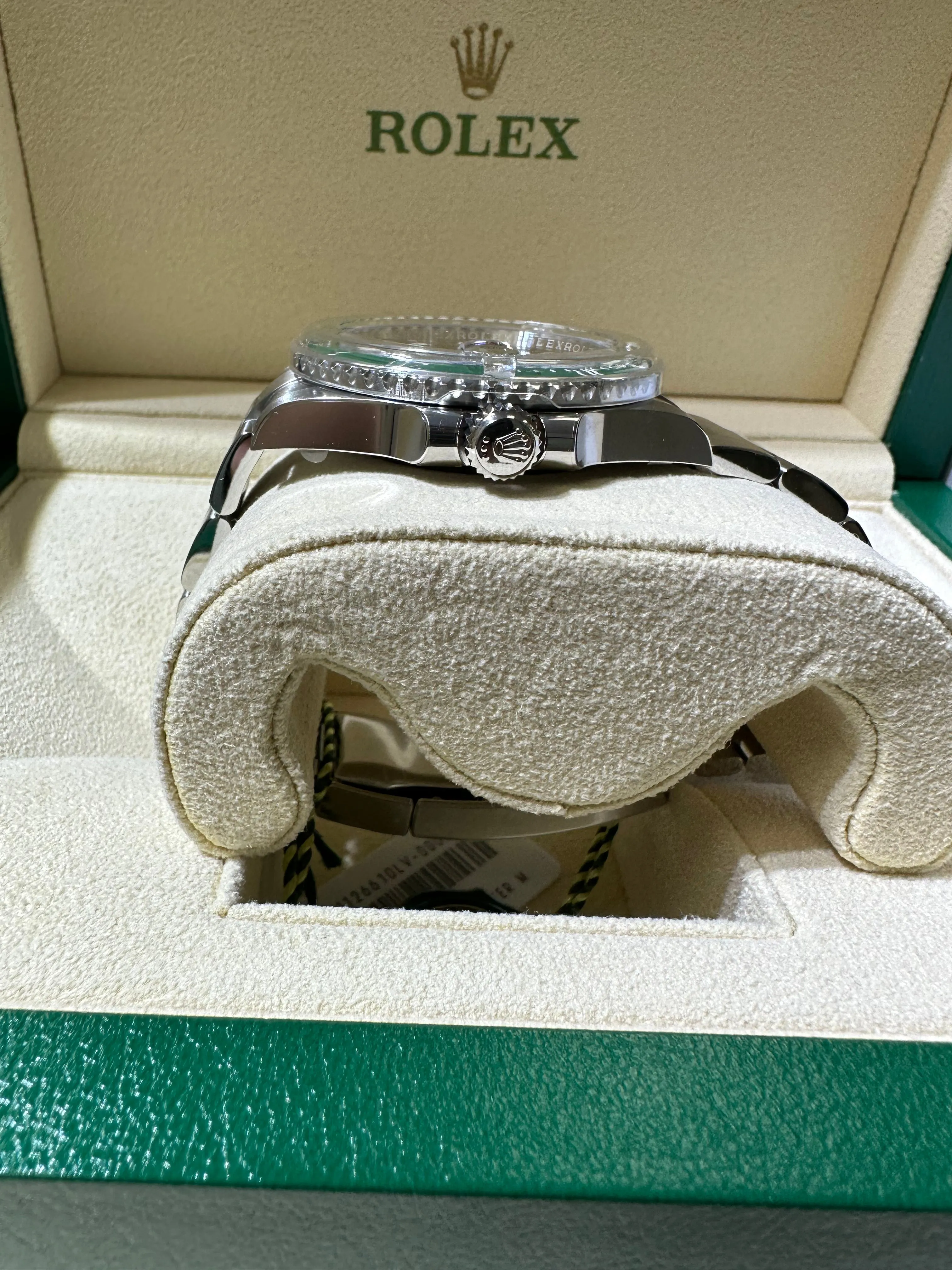 NEW STICKERED APRIL 2024 Rolex Submariner 41mm Date GREEN KERMIT 126610 LV BOX