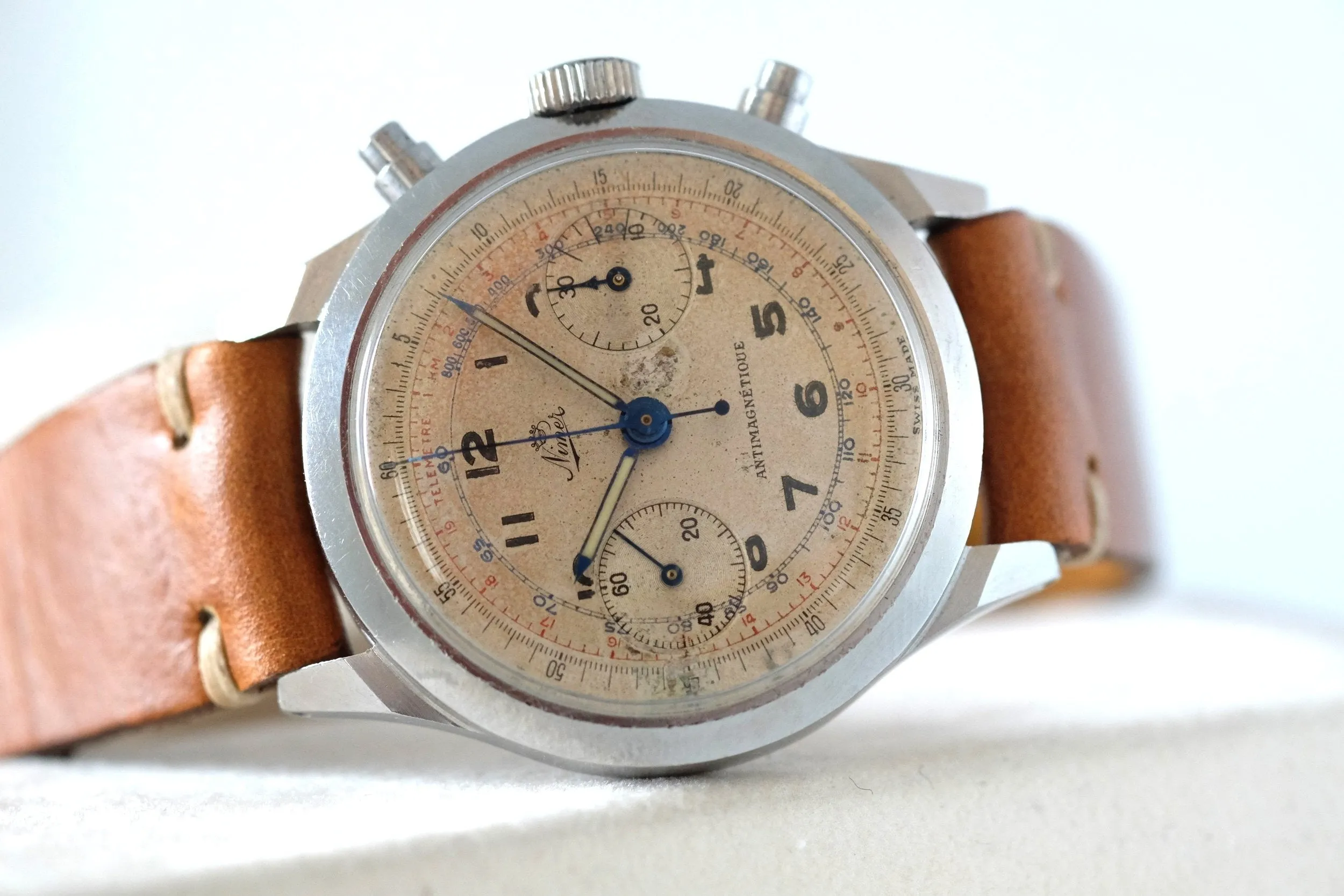 Nimer Oversized Telemeter & Tachymeter Chronograph