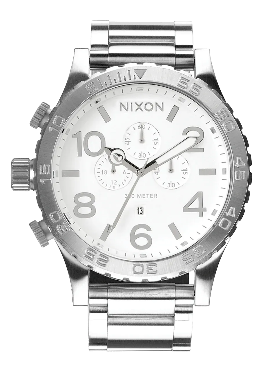 Nixon - 51-30 Chrono Watch High Polish/White