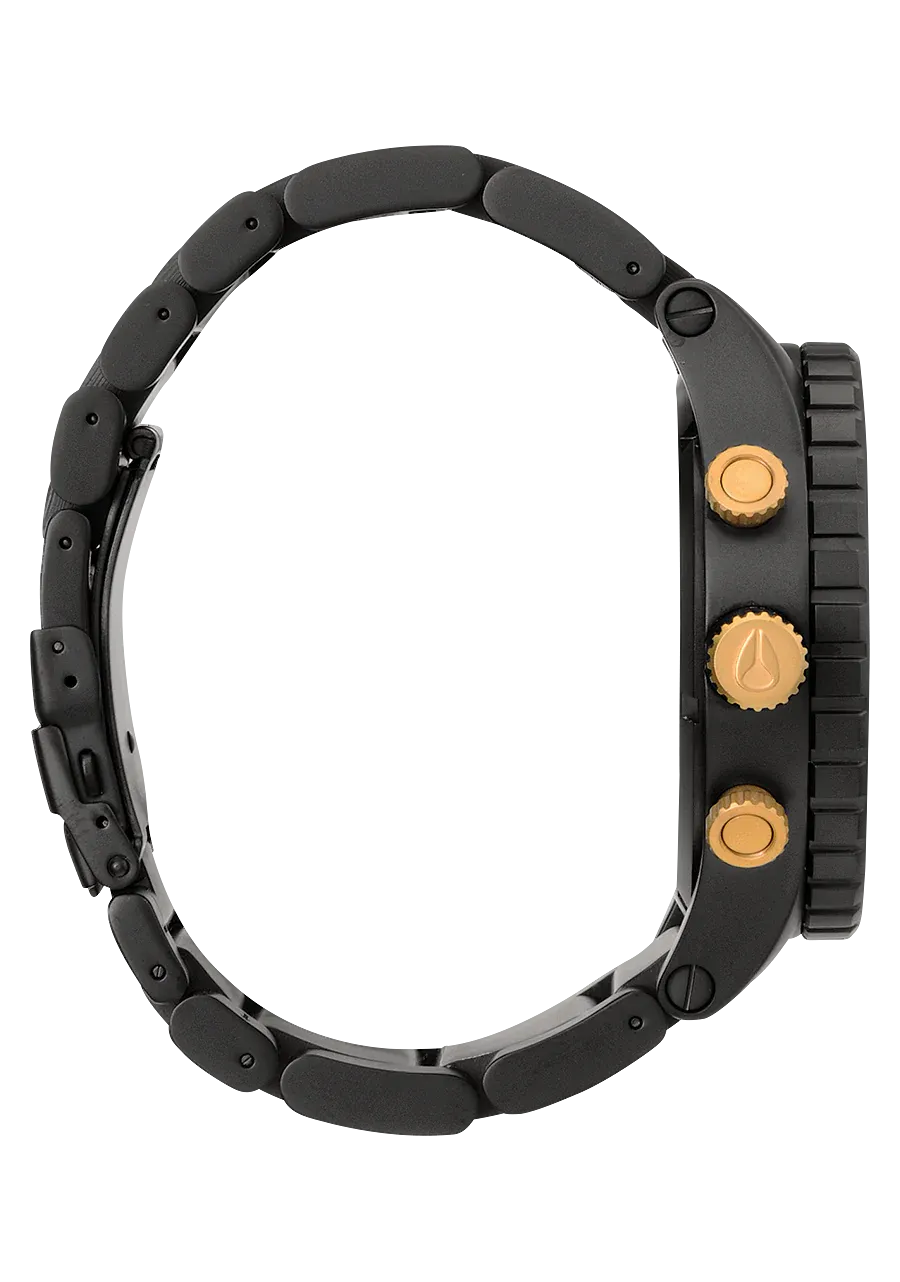 Nixon - 51-30 Chrono Watch Matte Black/Gold