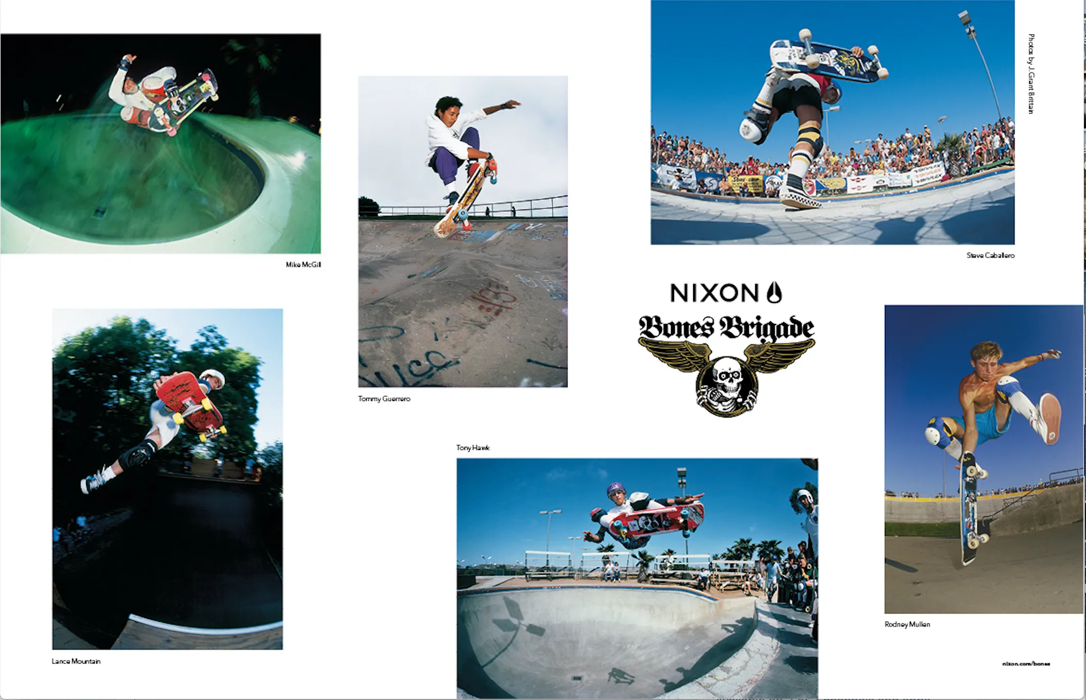 Nixon Bones Brigade 16.5" X 11" Zine