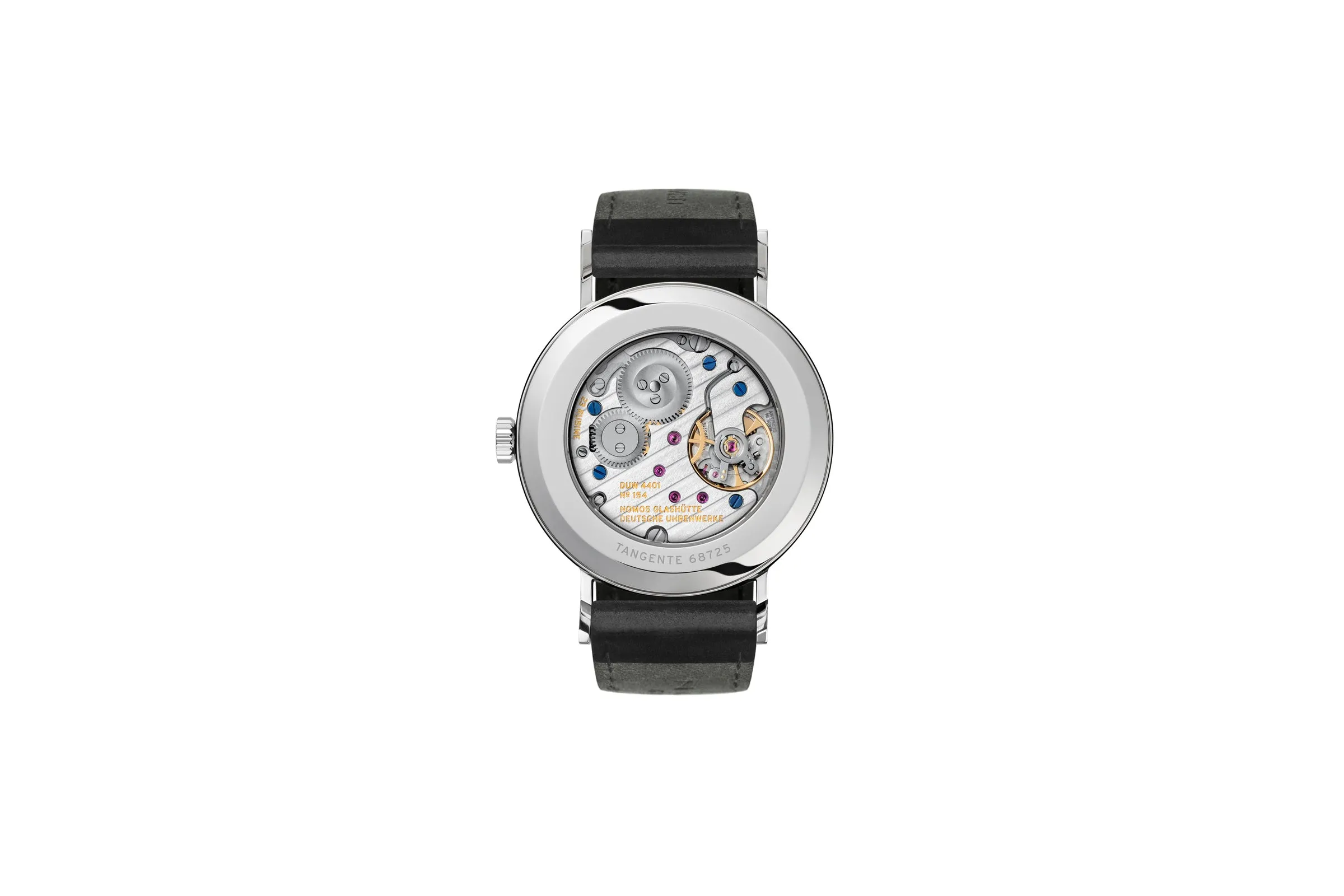 NOMOS Glashütte Tangente date power reserve