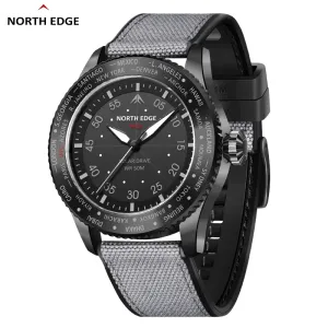 North Edge MACH Men's Men's Solar Quartz Watch｜Luminous Waterproof - Long Life
