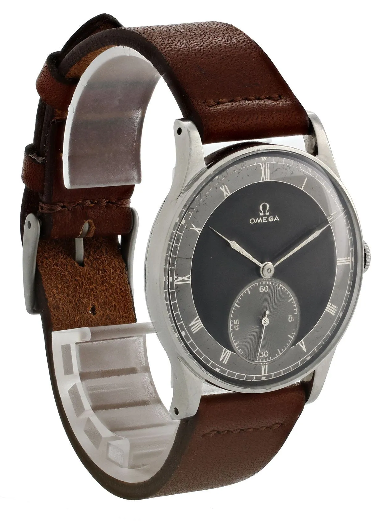 Omega 30T2 Two Tone Oversized Vintage Rare Watch