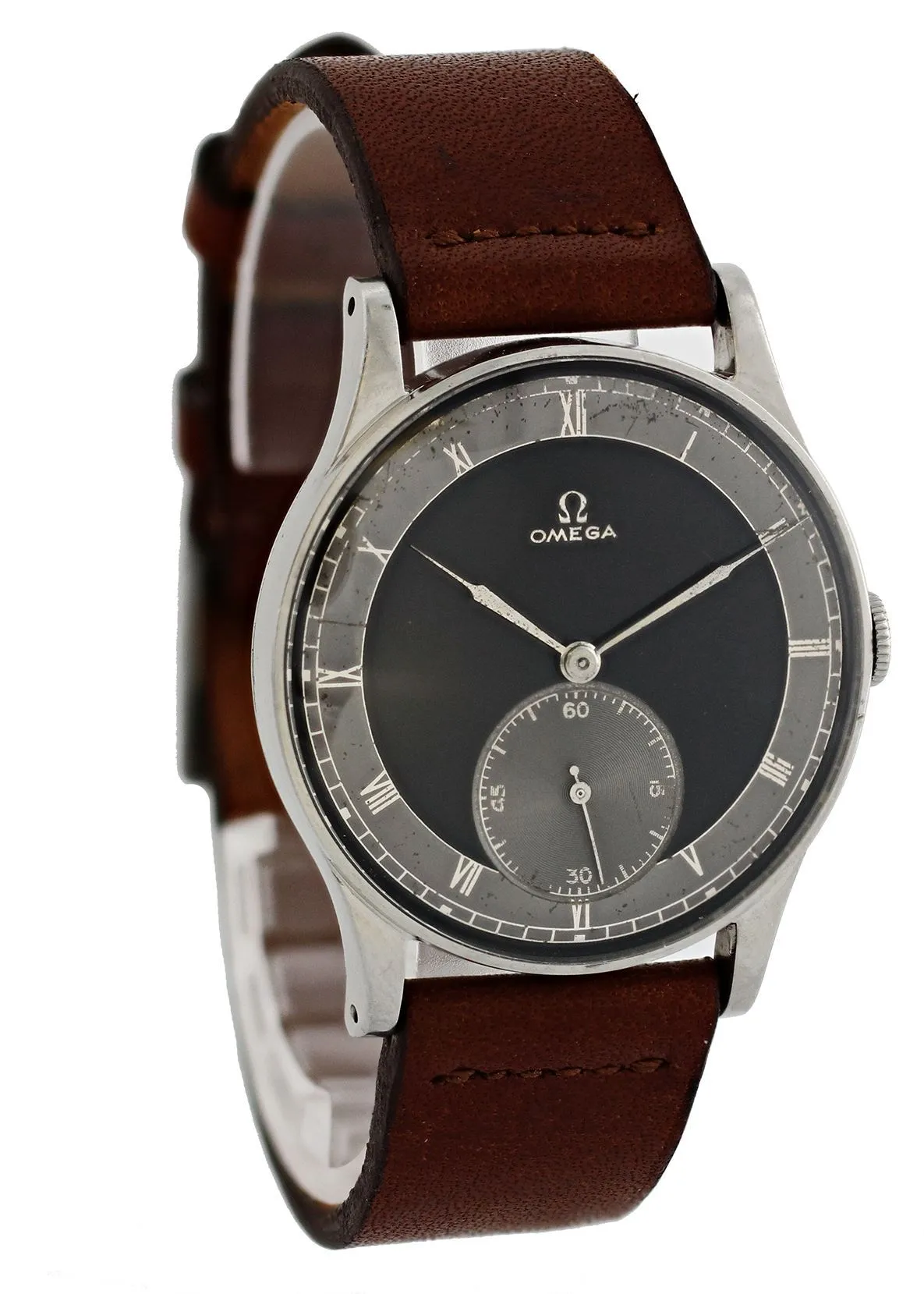 Omega 30T2 Two Tone Oversized Vintage Rare Watch