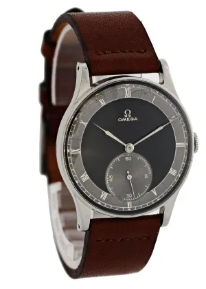 Omega 30T2 Two Tone Oversized Vintage Rare Watch
