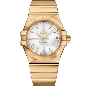 Omega Constellation 35 mm, yellow gold on yellow gold