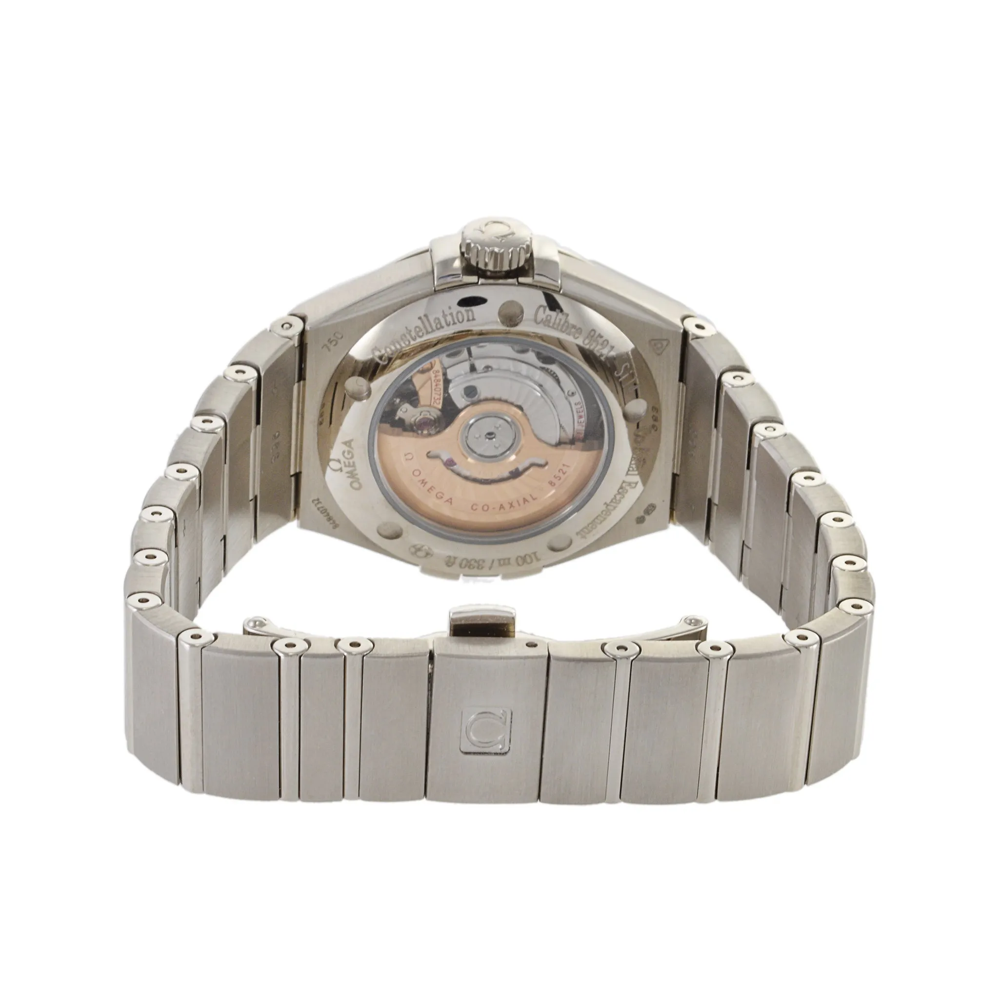 Omega Constellation Chronometer 18K White Gold with Diamonds