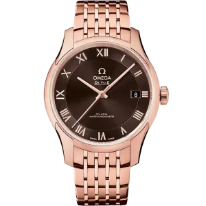 Omega De Ville Hour Vision 41 mm, Sedna™ gold on Sedna™ gold