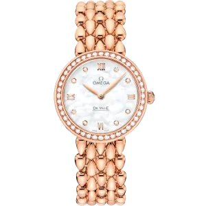 Omega De Ville Prestige 27.4 mm, red gold on red gold