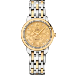 Omega De Ville Prestige 27.4 mm, steel - yellow gold on steel - yellow gold