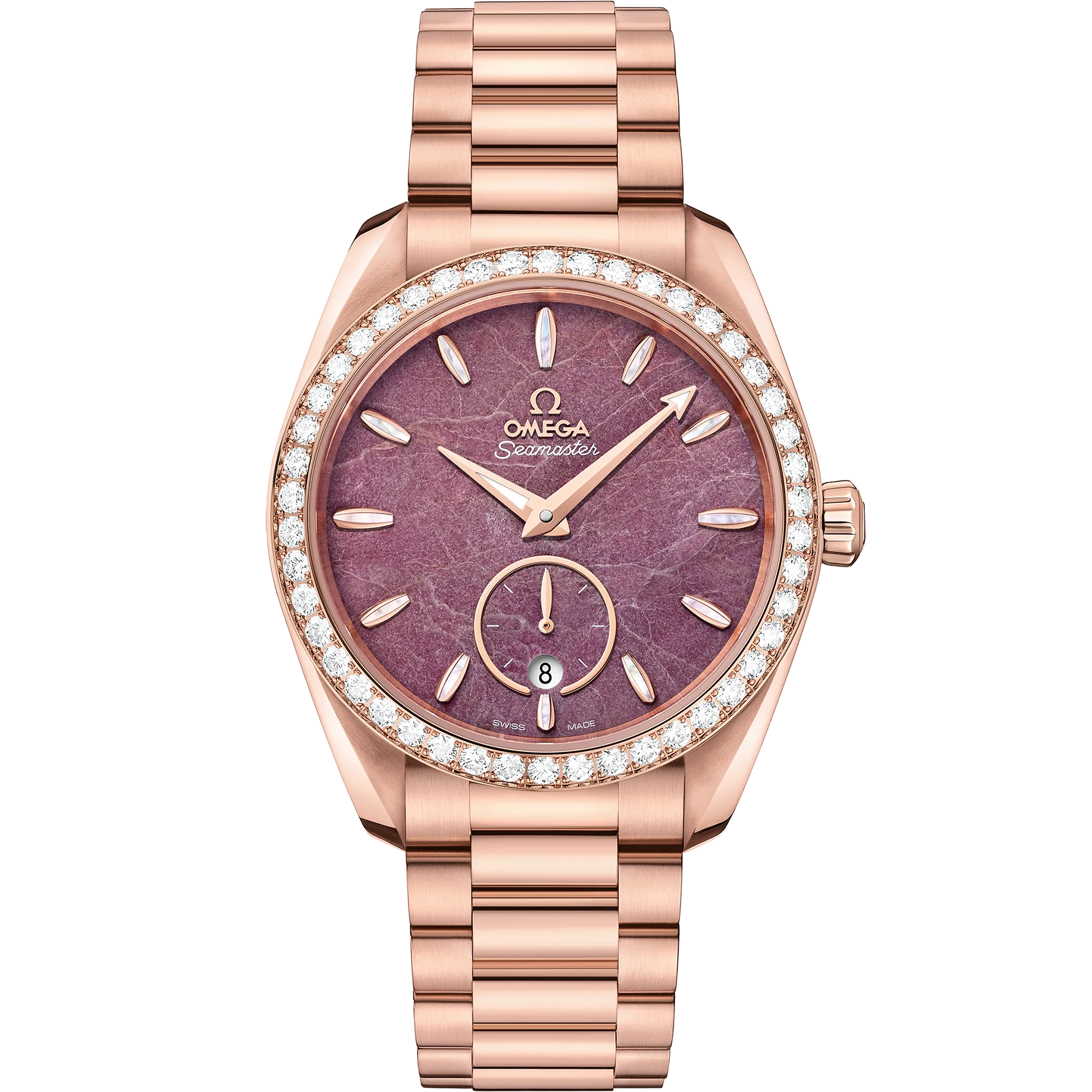 Omega Seamaster Aqua Terra 150M 38 mm, Sedna™ gold on Sedna™ gold