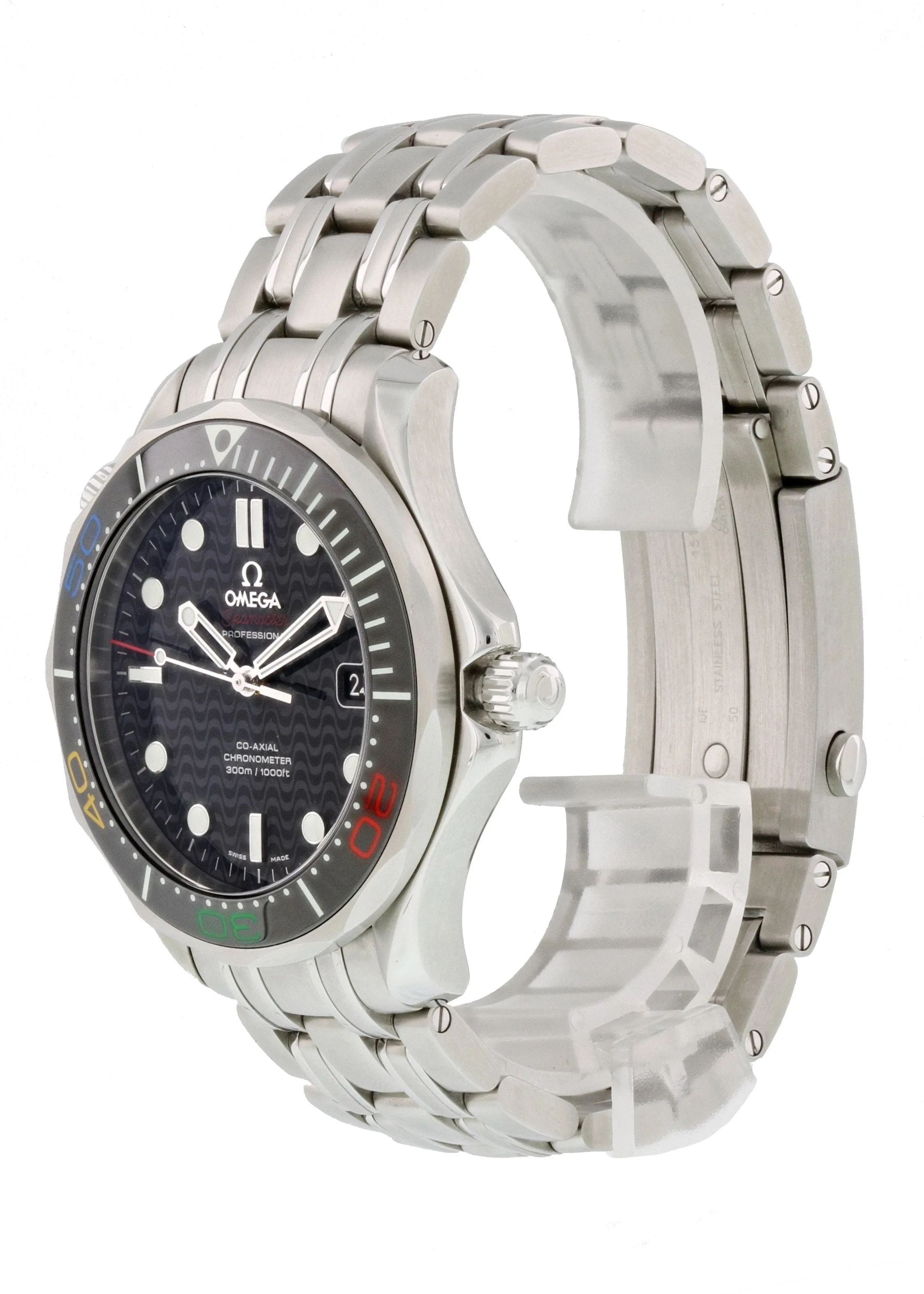 Omega Seamaster Professional 522.30.41.20.01.001 Rio 2016 Men Watch Box Papers