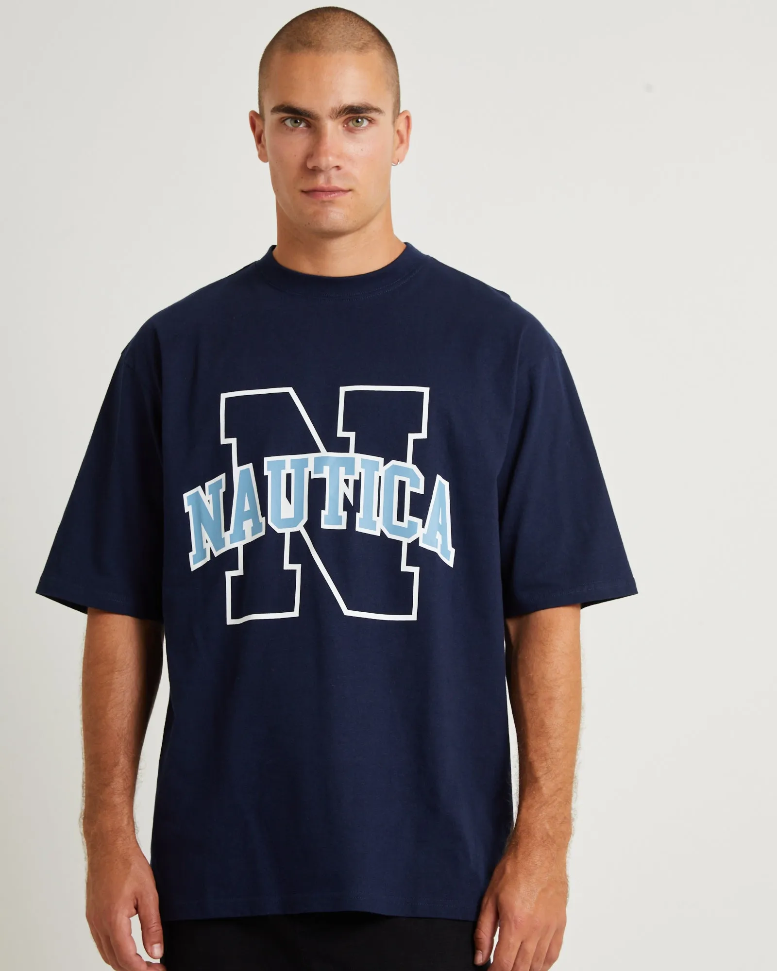 Omega Short Sleeve T-Shirt Navy