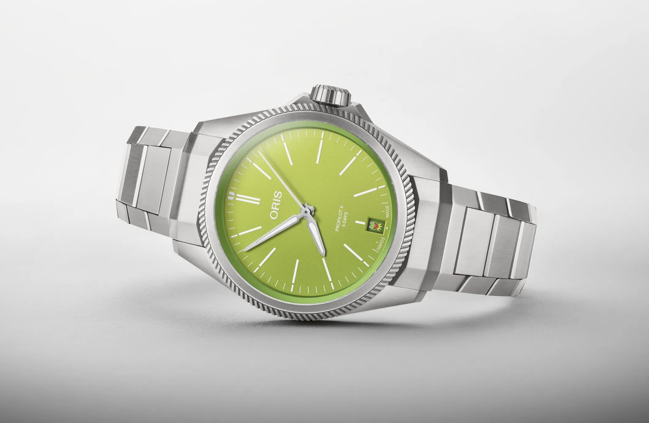 Oris ProPilot X Kermit Edition