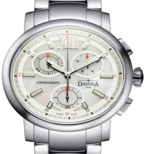 Oval Edition Quartz Chronograph White Ladies Watch 16857815