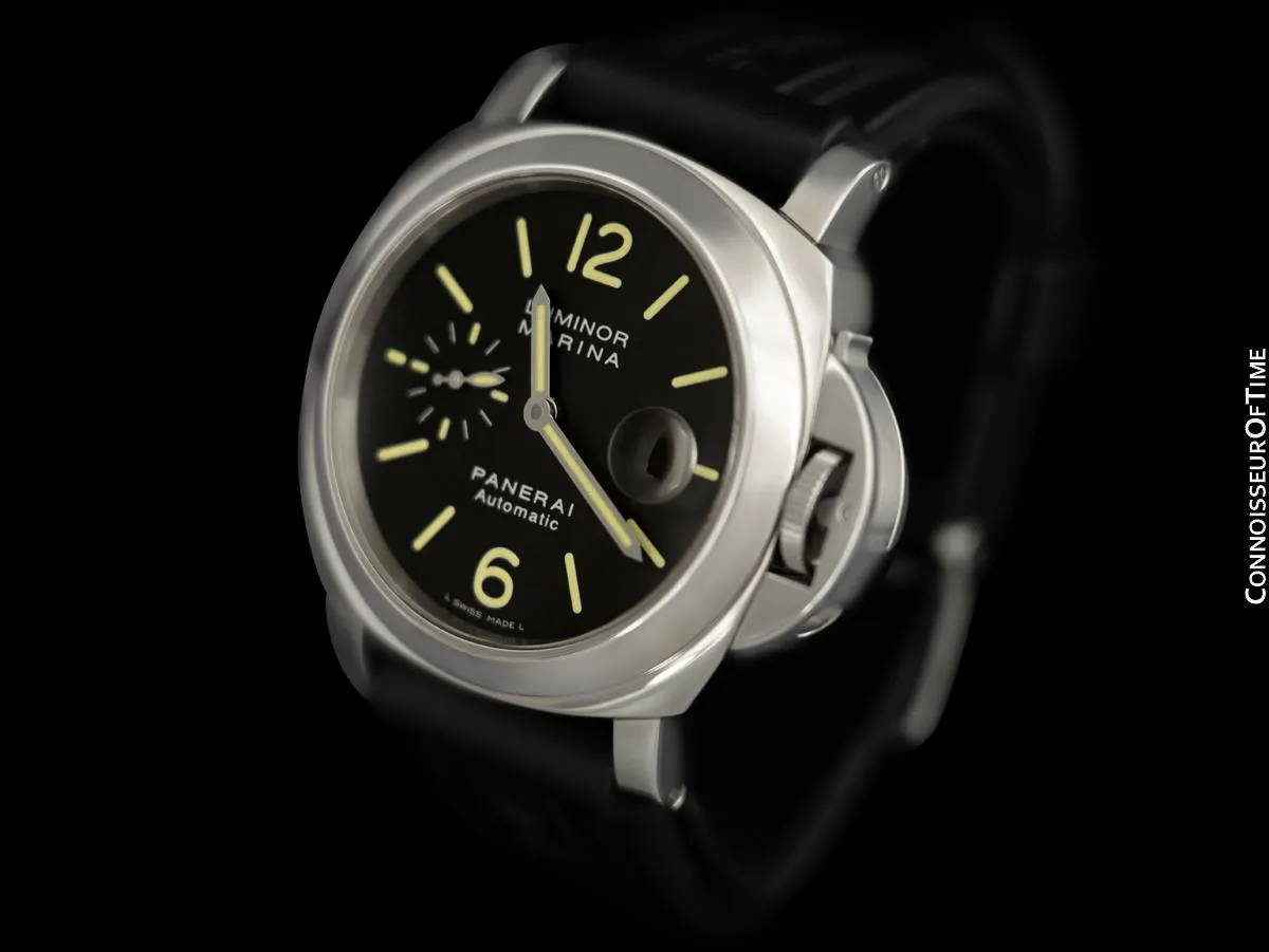 Panerai Luminor Marina Base Stainless Steel 44MM Watch - PAM 104