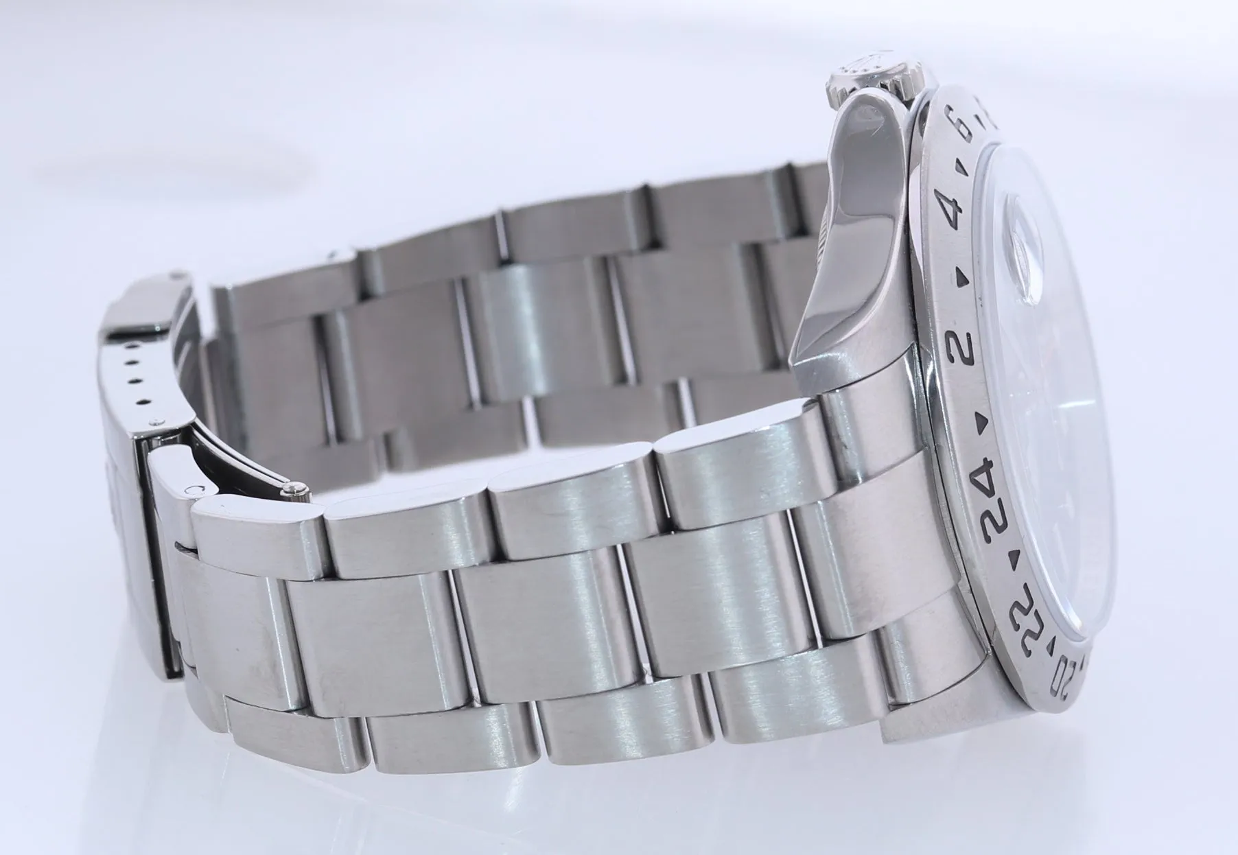 PAPERS 2008 ENGRAVED REHAUT Rolex Explorer II 16570 Black Date 3186 Watch Box