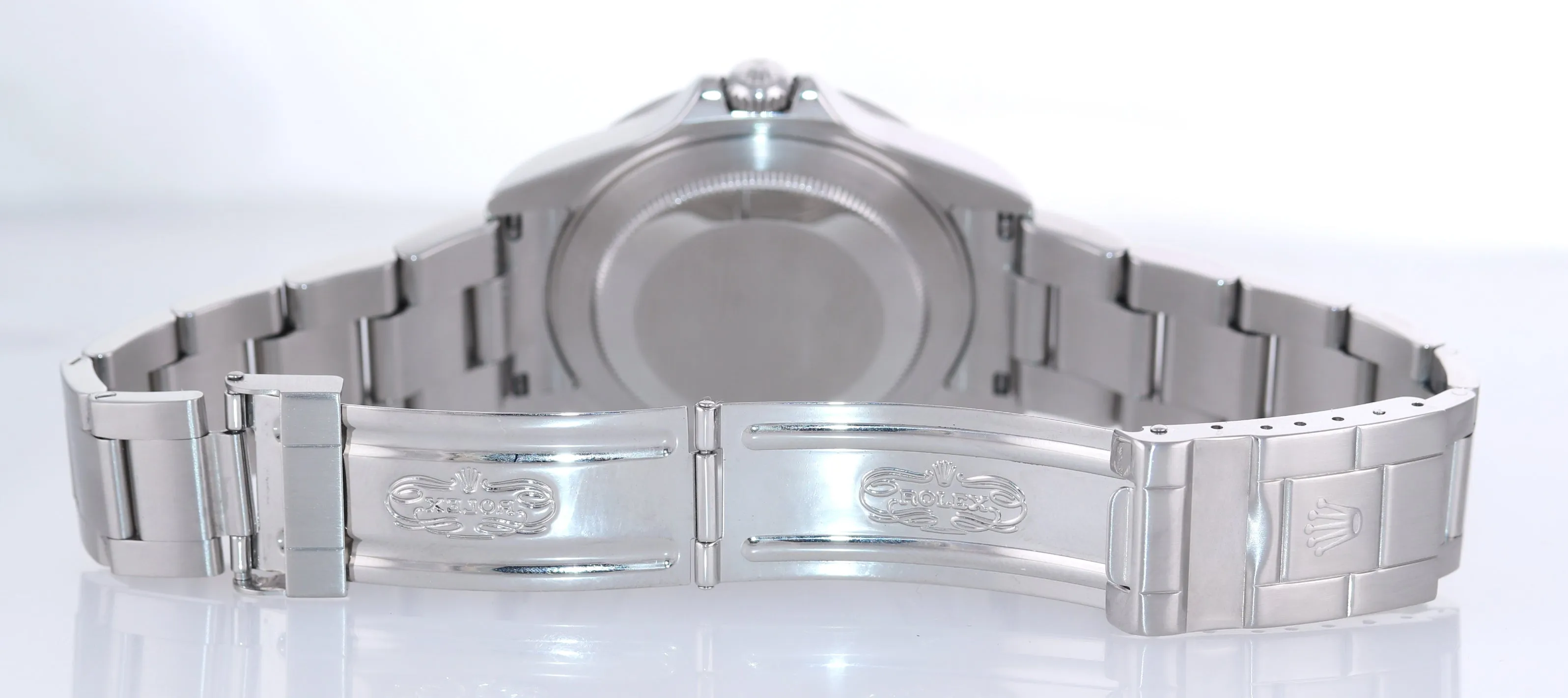PAPERS ENGRAVED REHAUT Rolex Explorer II 16570 Polar 3186 Watch Box V Serial