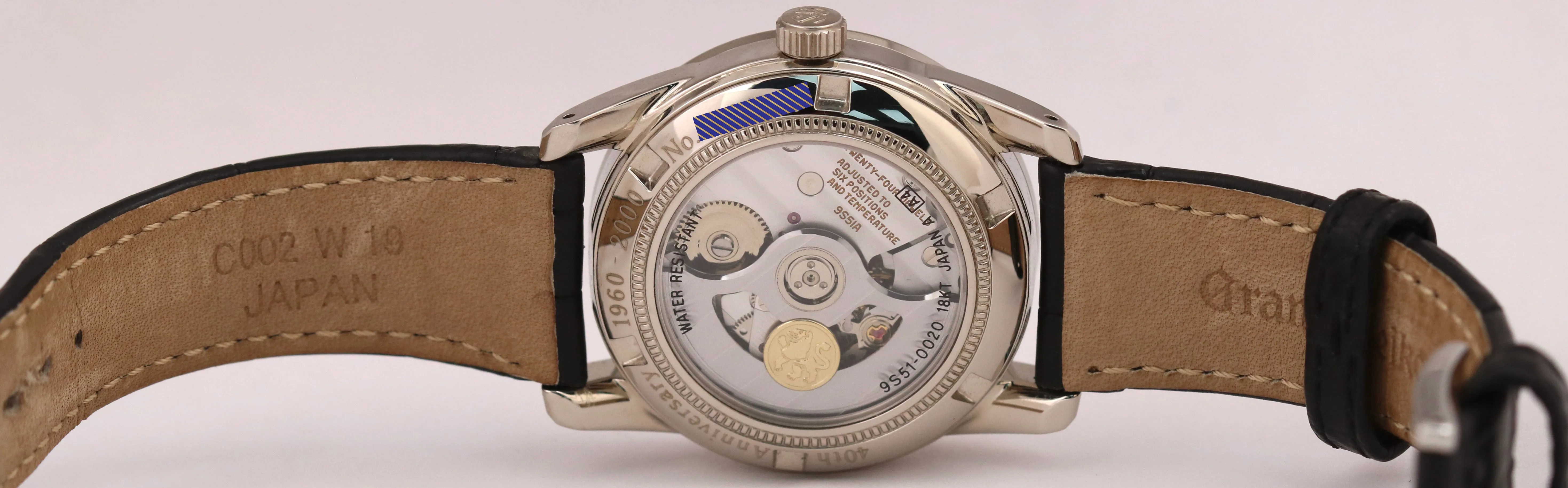 PAPERS Grand Seiko Elegance 40th Anniversary SILVER 18K Gold 36mm SBGR007 BOX