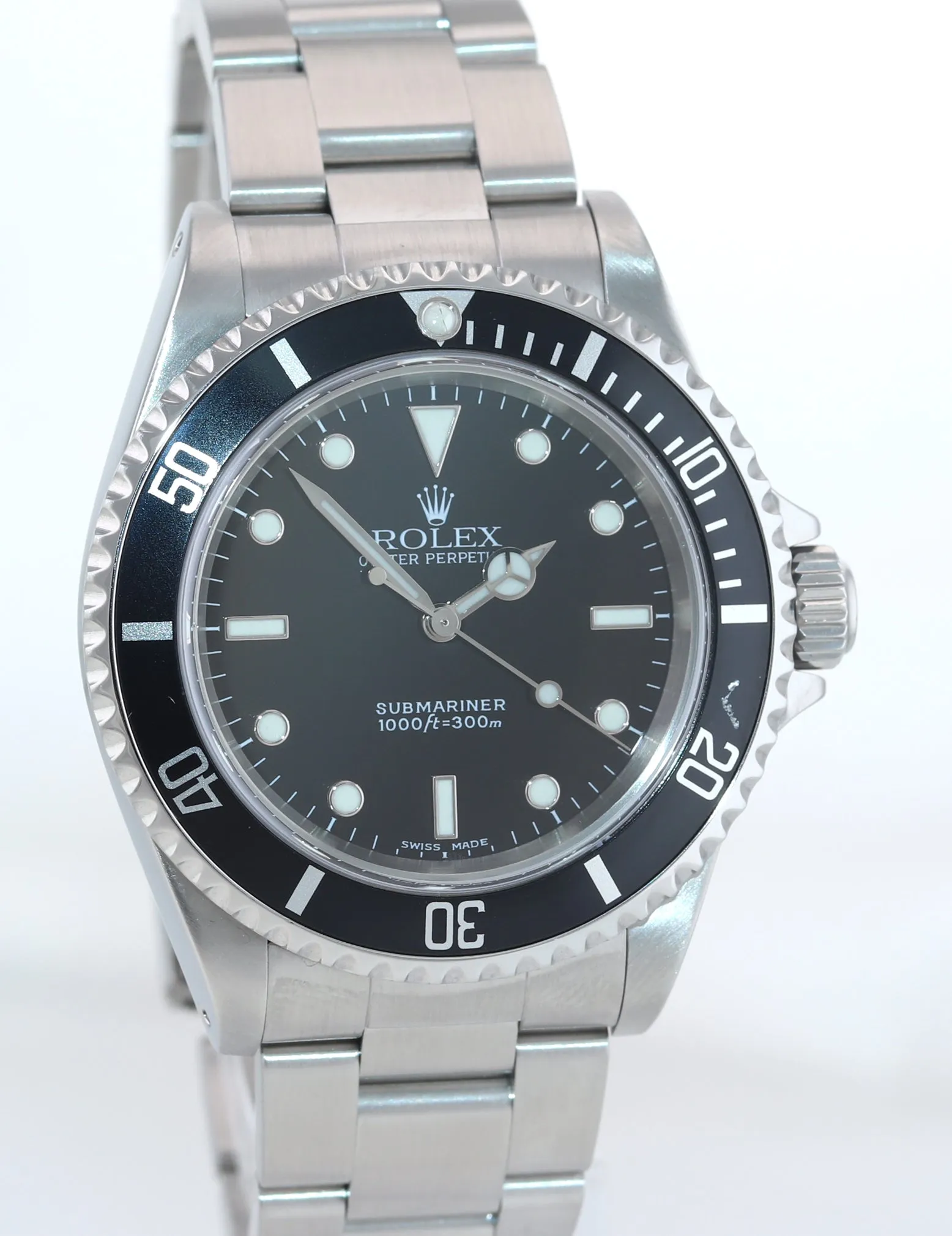 PAPERS Rolex Submariner No-Date 2 Line14060 40mm Steel Watch Box