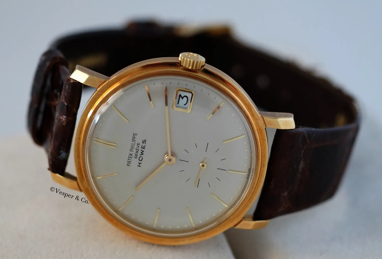 Patek Philippe Ref. 3445 Retailed By Howes