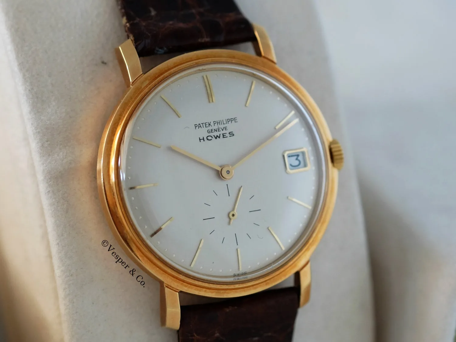 Patek Philippe Ref. 3445 Retailed By Howes
