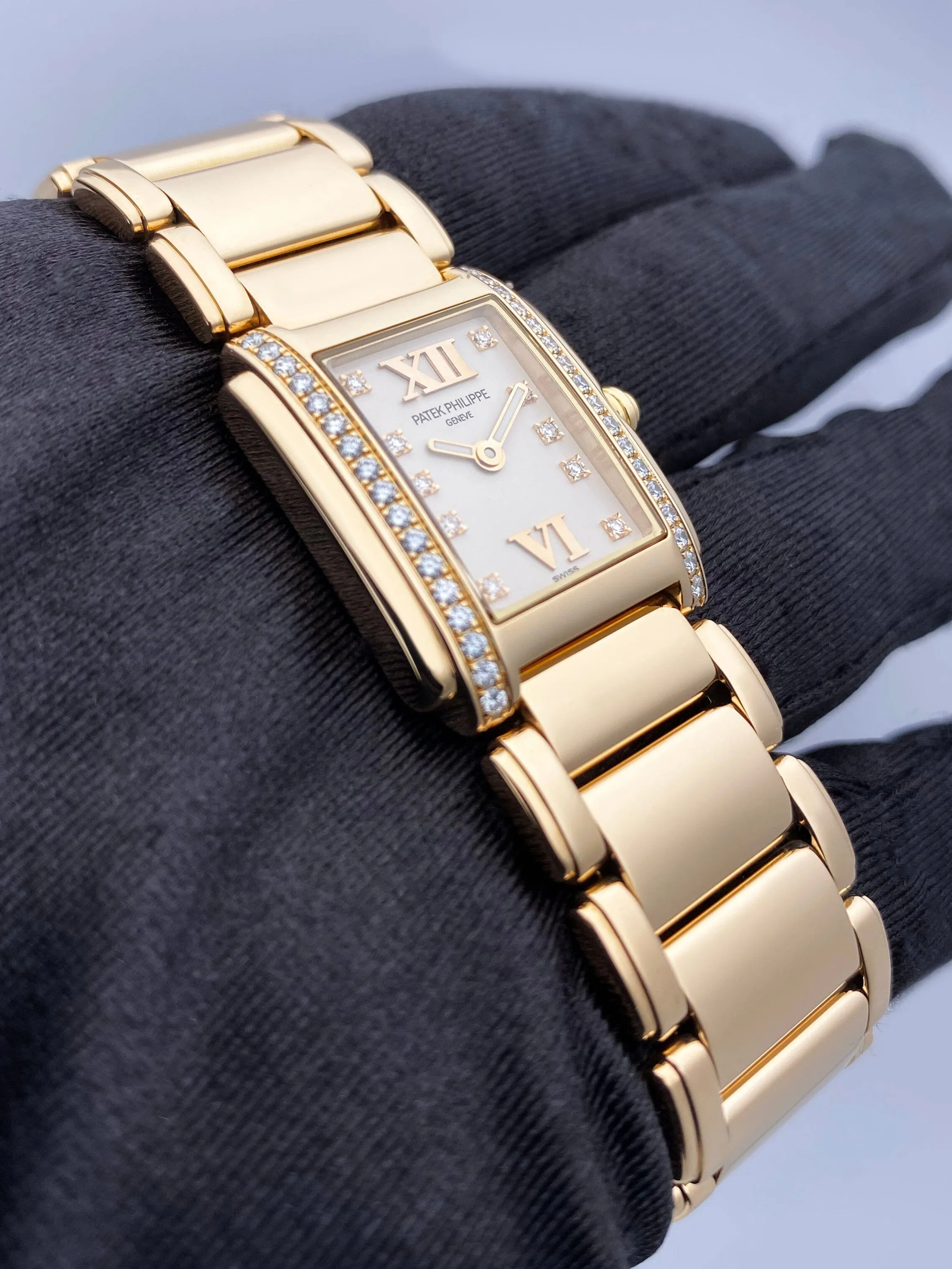 Patek Philippe Twenty-4 4908/11R White Dial Ladies Watch With Archives
