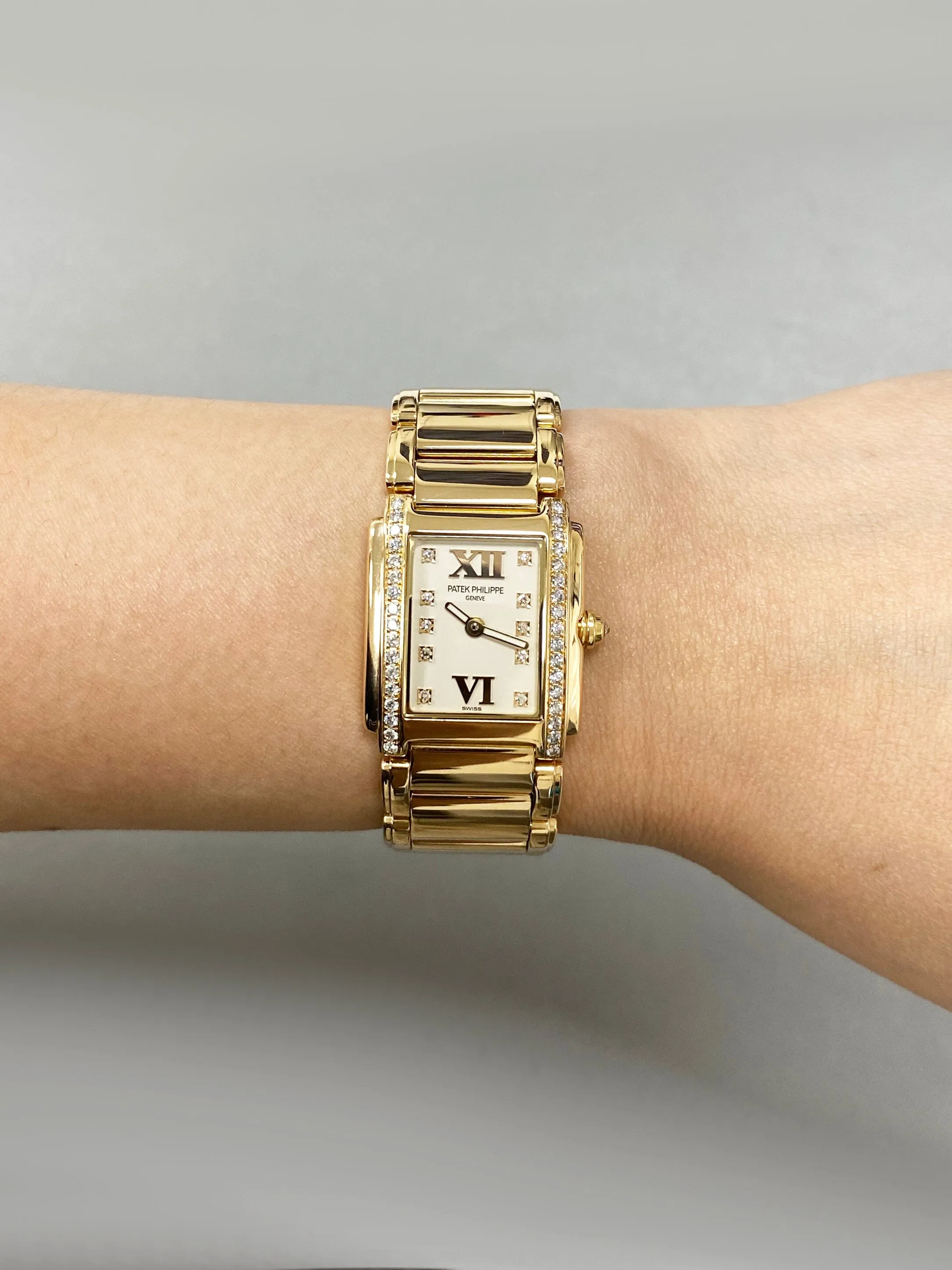 Patek Philippe Twenty-4 4908/11R White Dial Ladies Watch With Archives